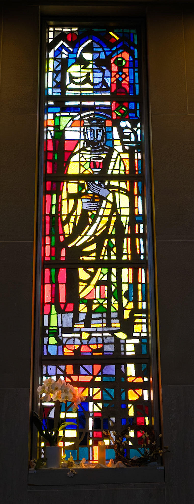Priest Melchizedek Window at St Joseph Cathedral