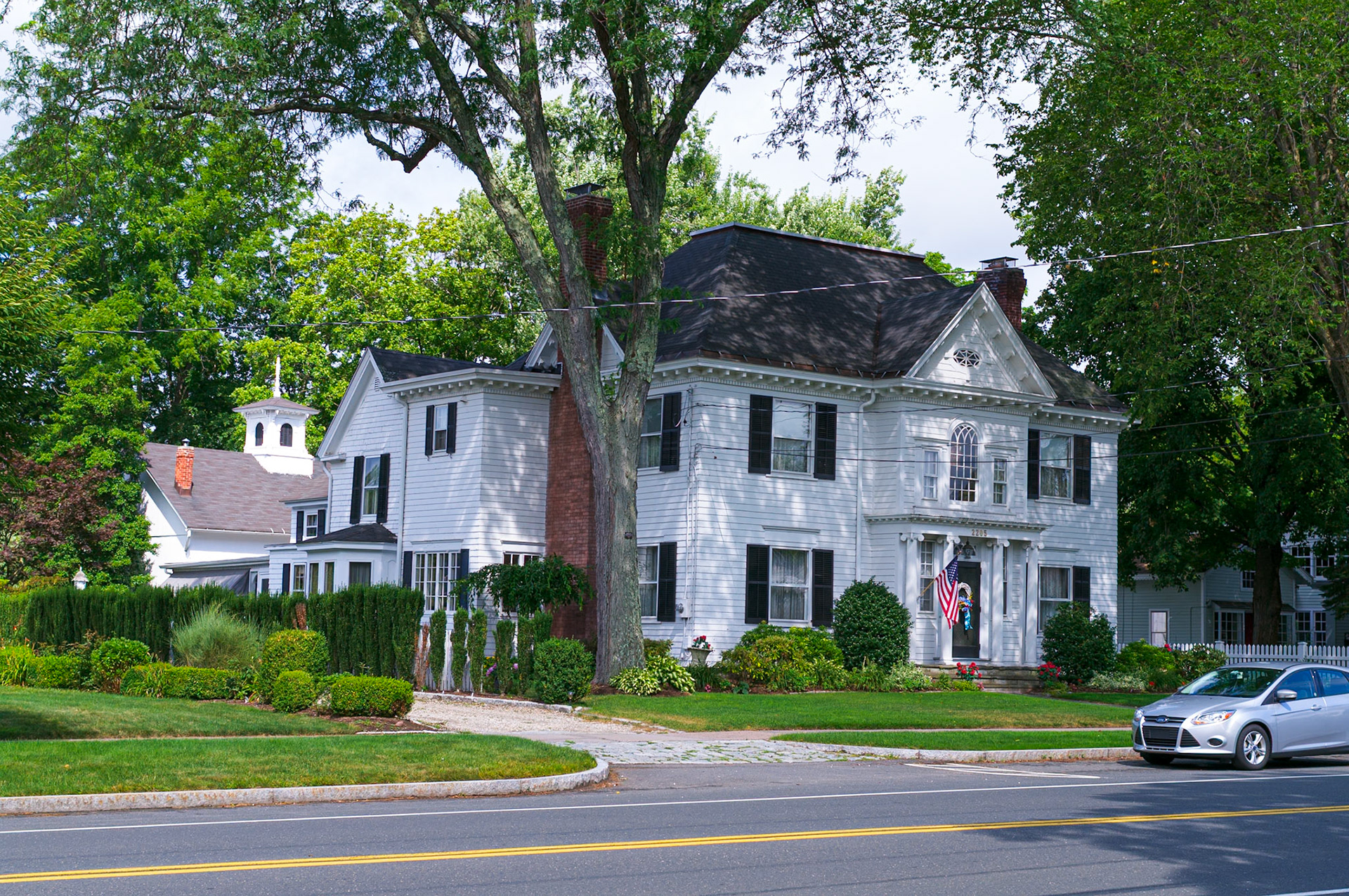 Complex House on Main Street Glastonbury