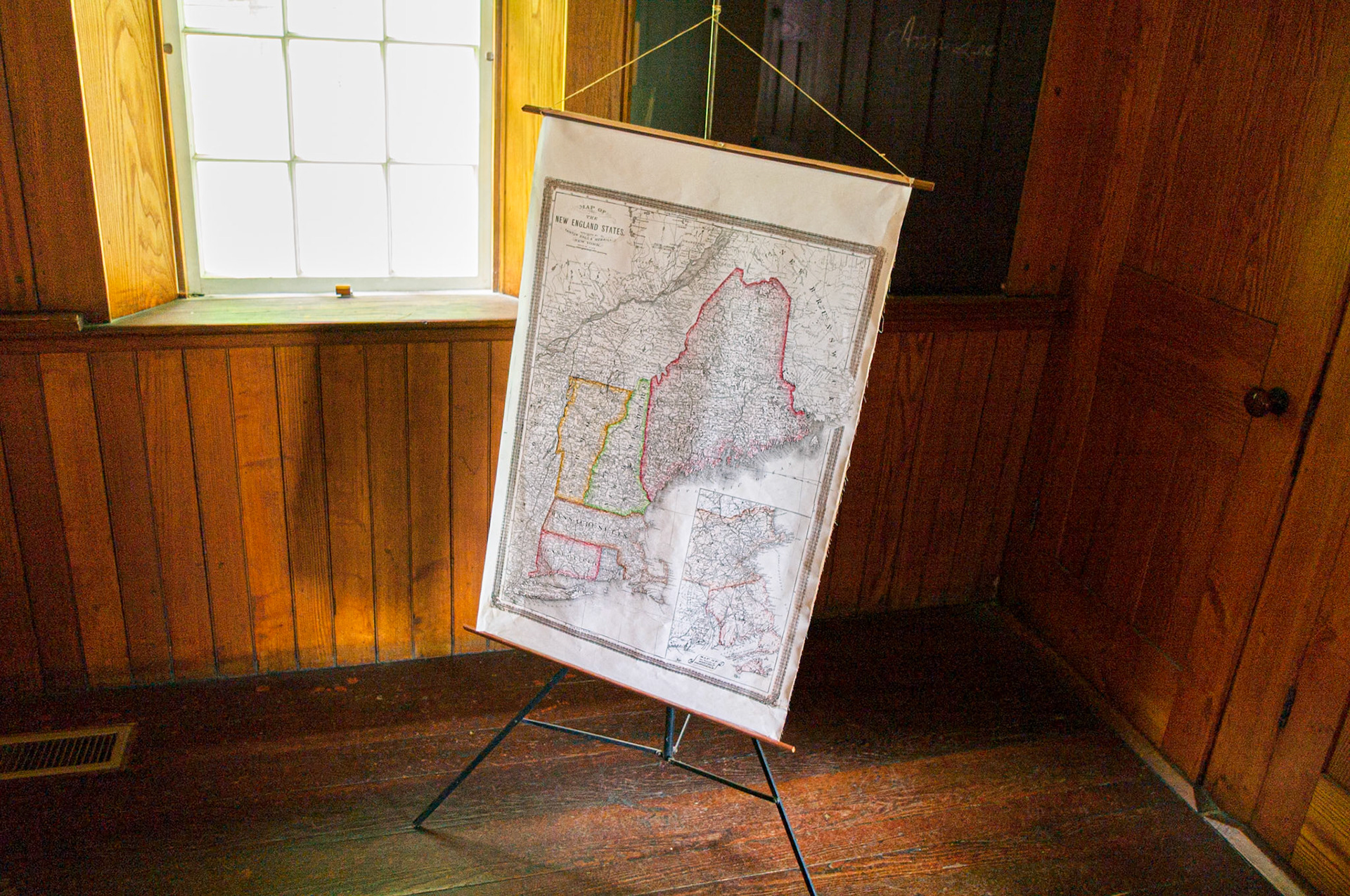 Classroom Map at the Canterbury Shaker School July 2011