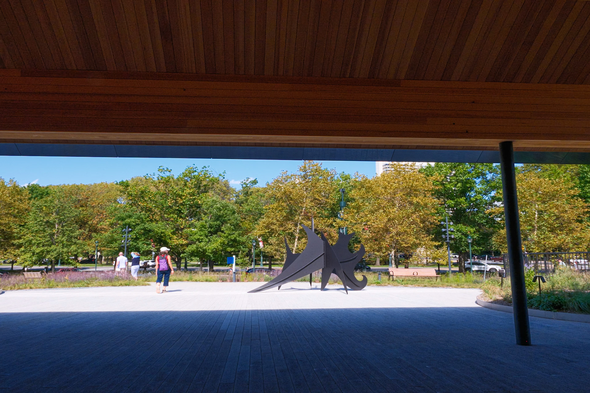 Calder Entrance Overhang
