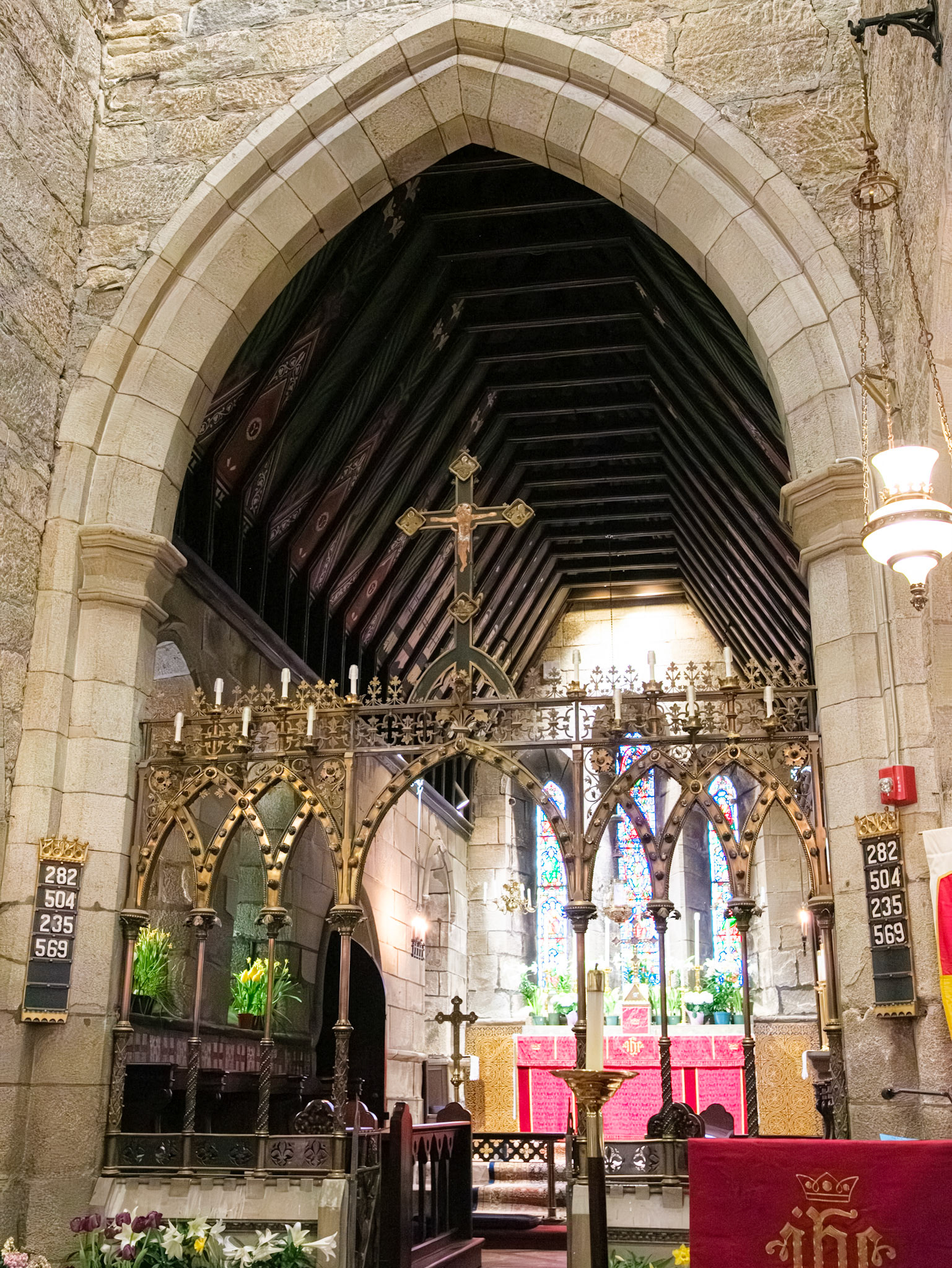 Rood Screen at St James the Less