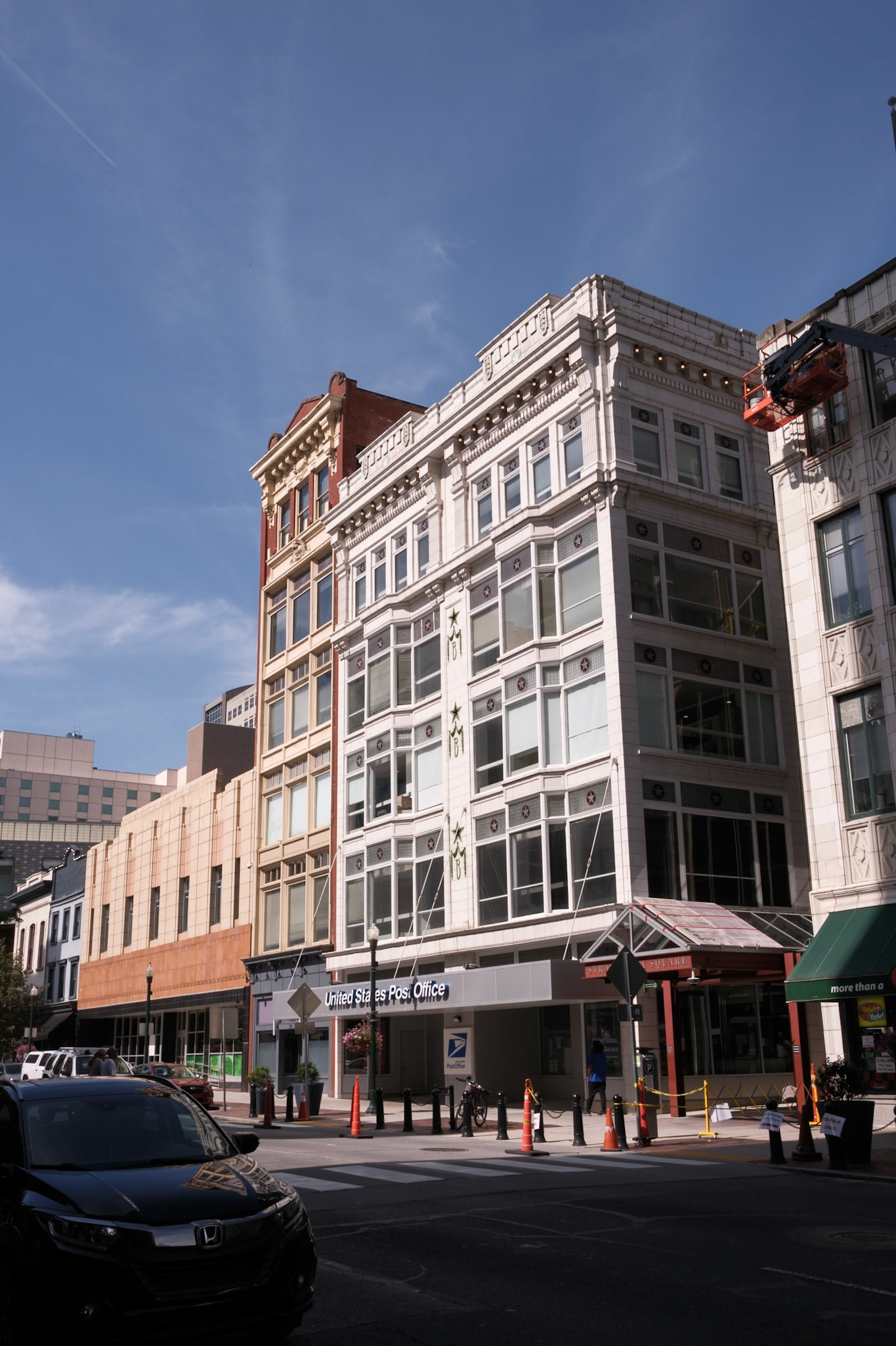 Business Building With Post Office on Market Street in Harrisburg