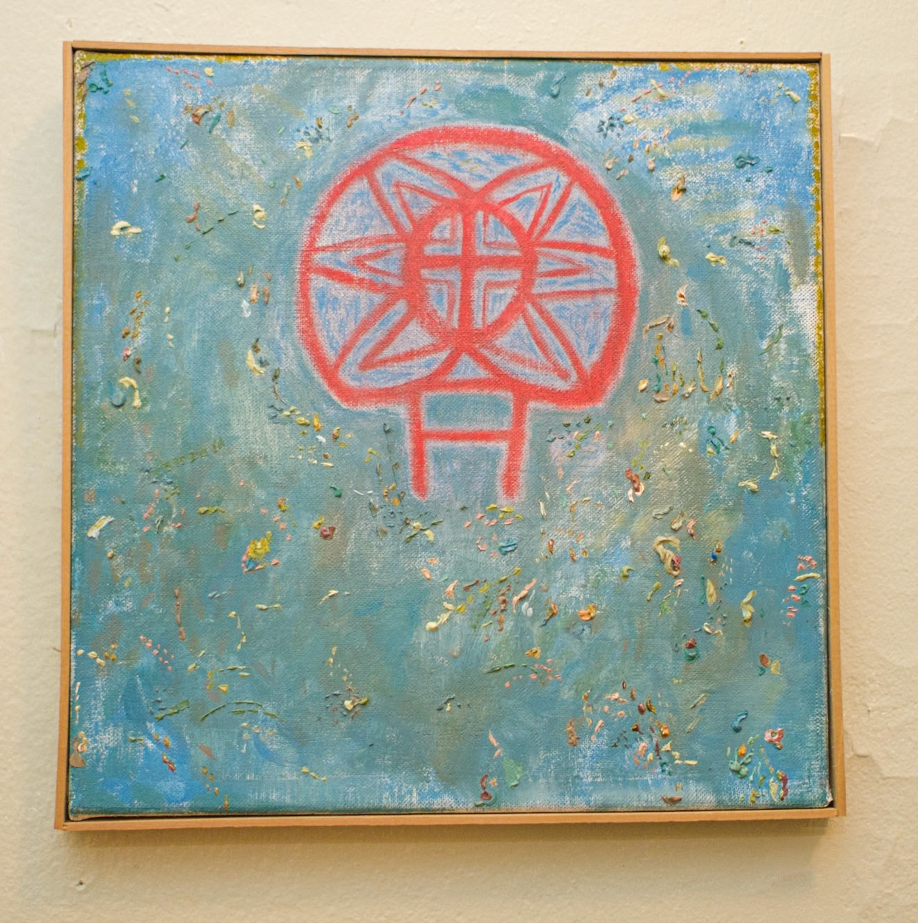 Orbitals Around Cross at St Clement Art Show