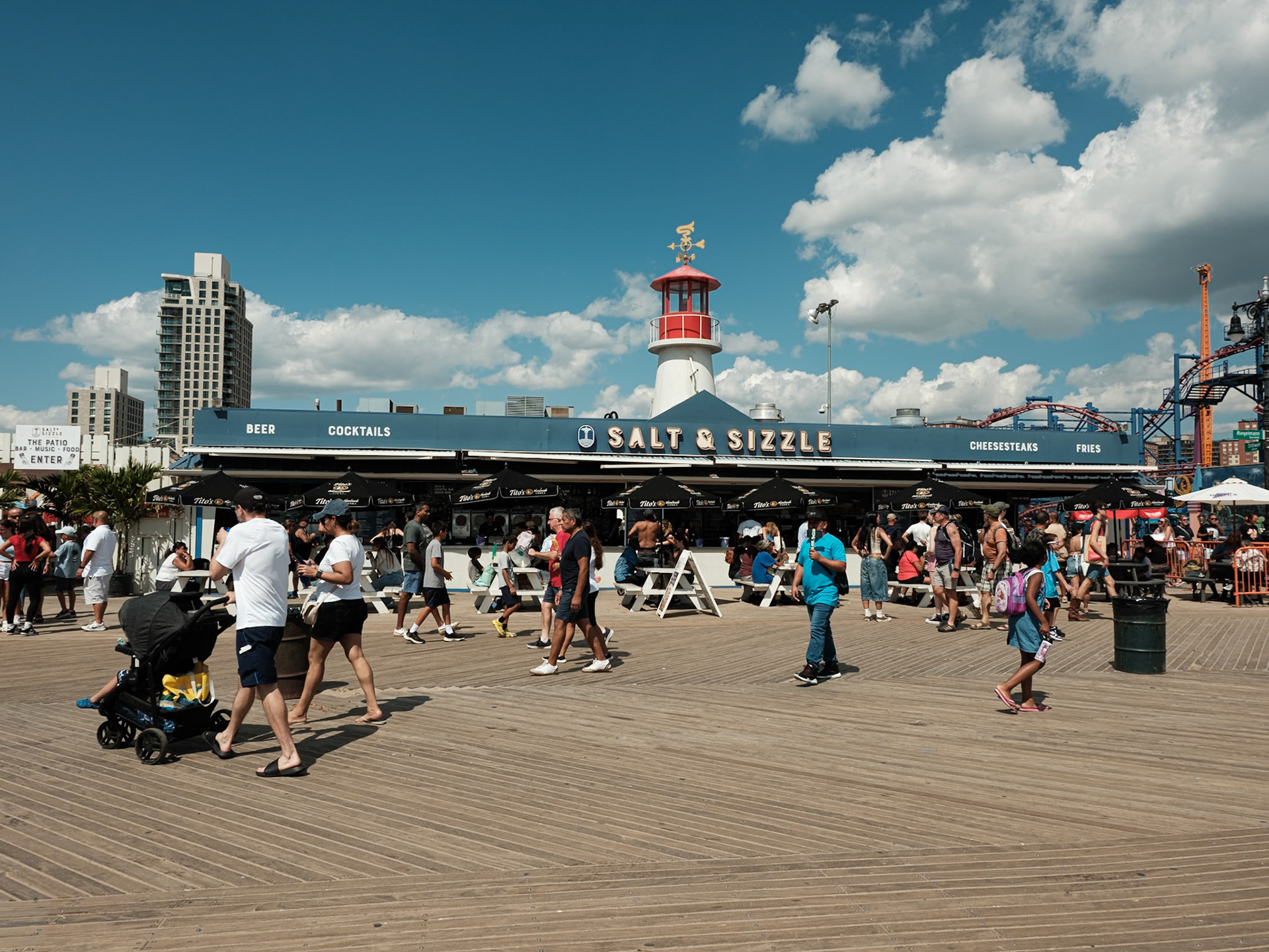 Salt andd Sizzle at Coney Island Boardwalk September 2024