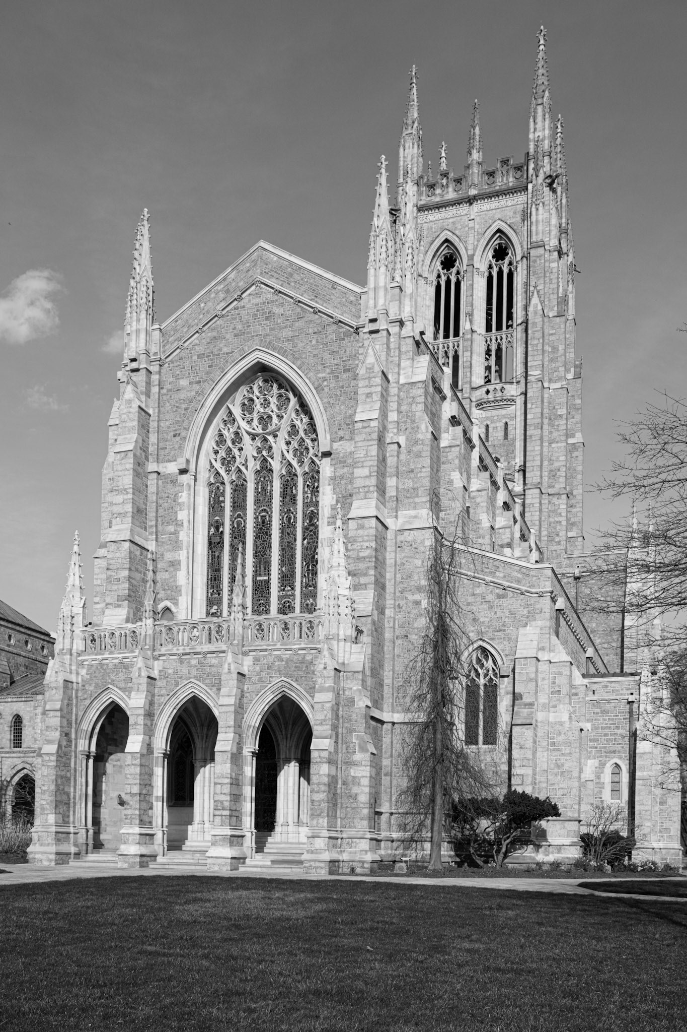 Bryn Athyn Cathedral Entrance Side