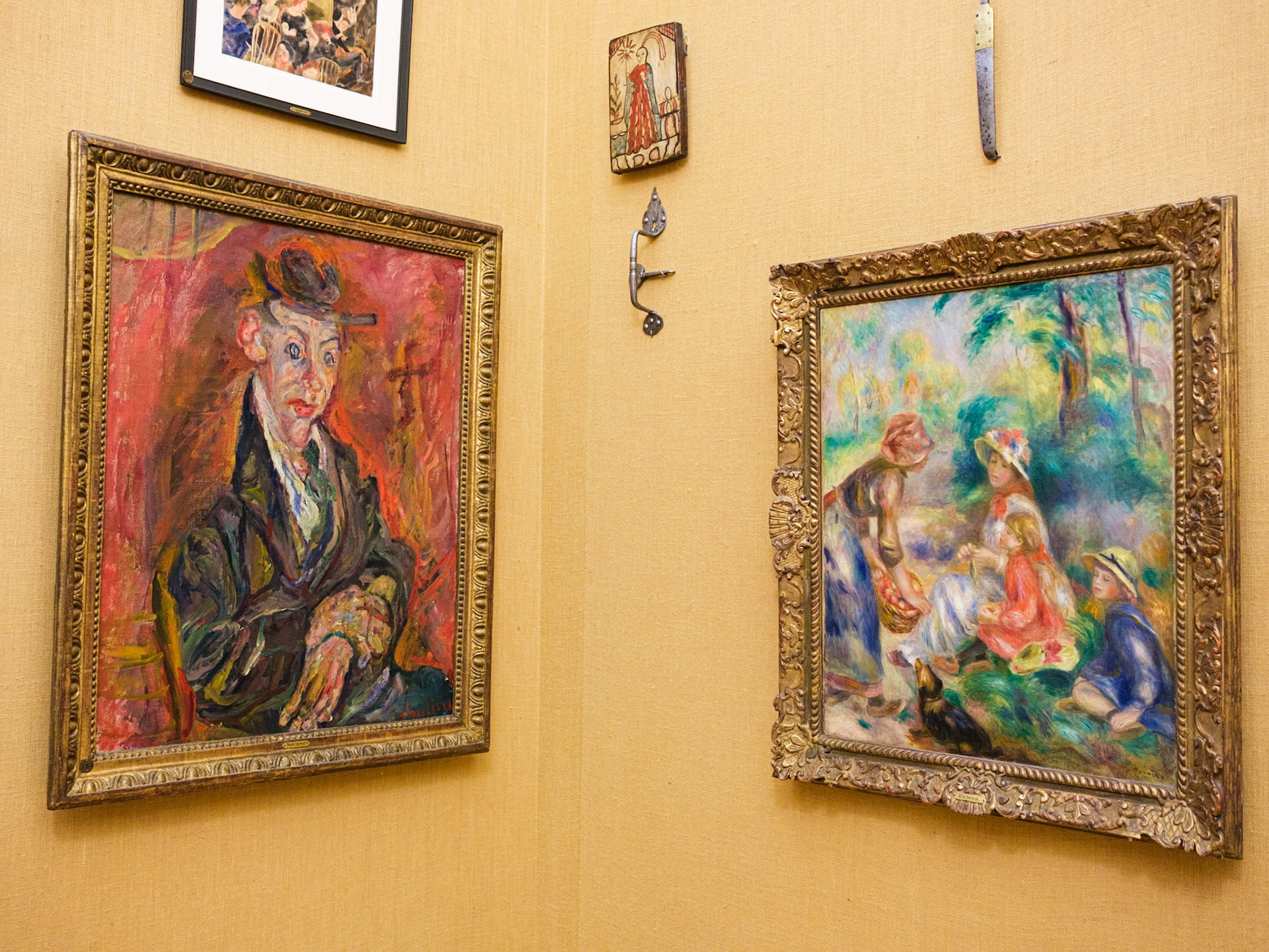 Corner with Soutine and Renoir