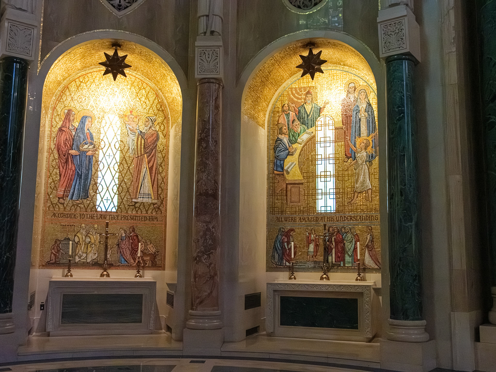 Fourth and Fifth Joyful Rosary  Mysteries