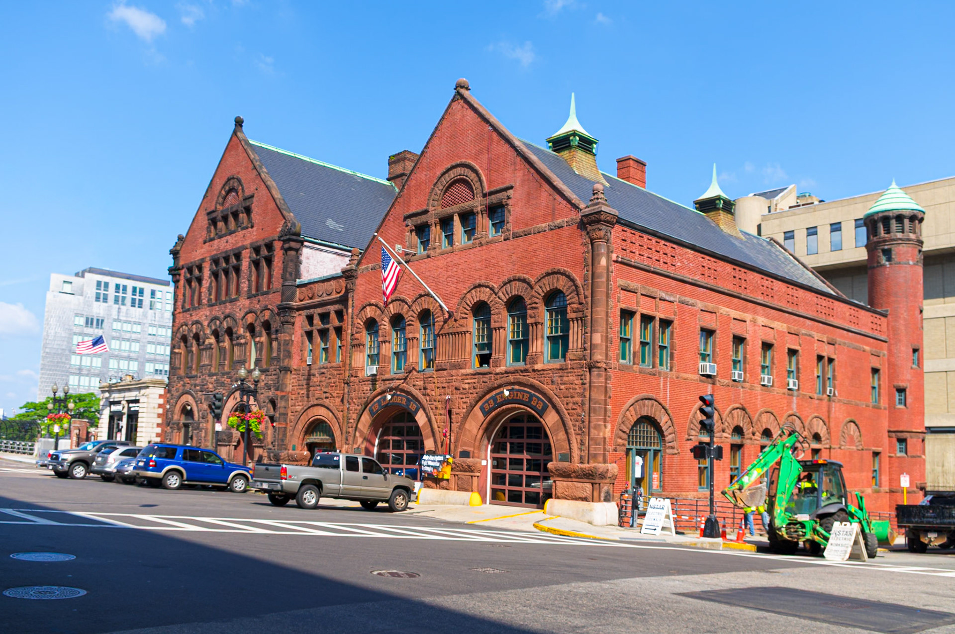 Old Boston Fire Department Station in July 2012
