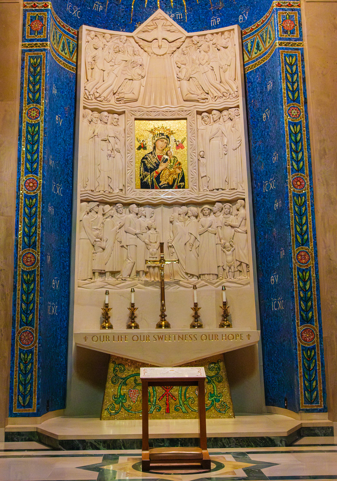 Hail Holy Queen, Our Life, our Sweetness, our Hope