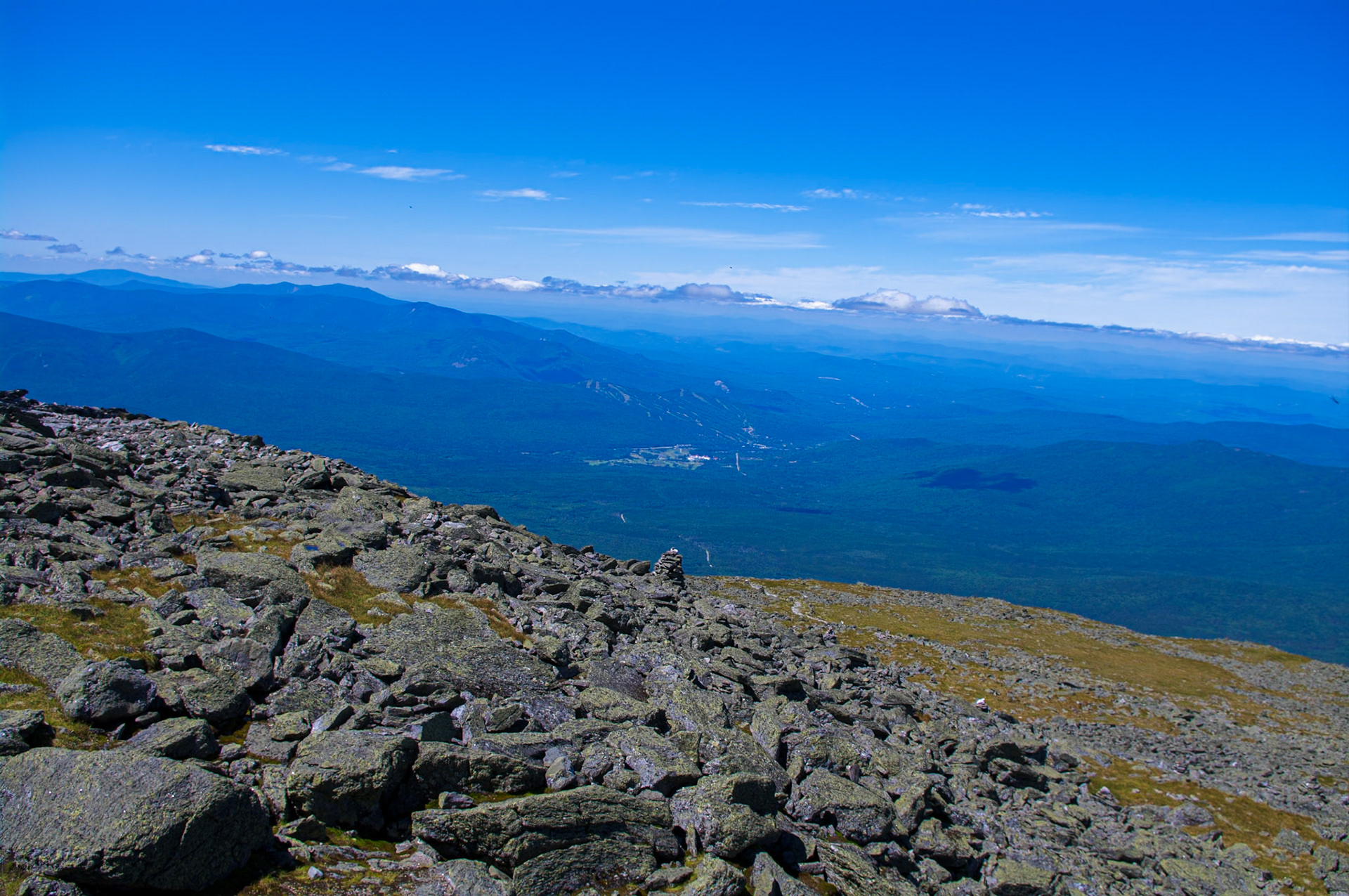 Bretton Woods from Rocky Summit of Mount Washington