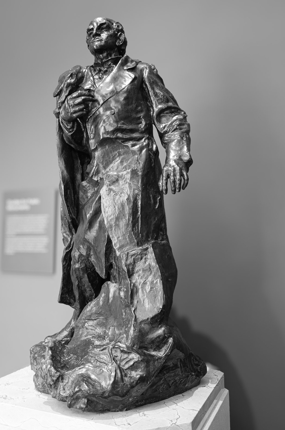 Study for Public Monument by Rodin at Rodin Museum July 2024