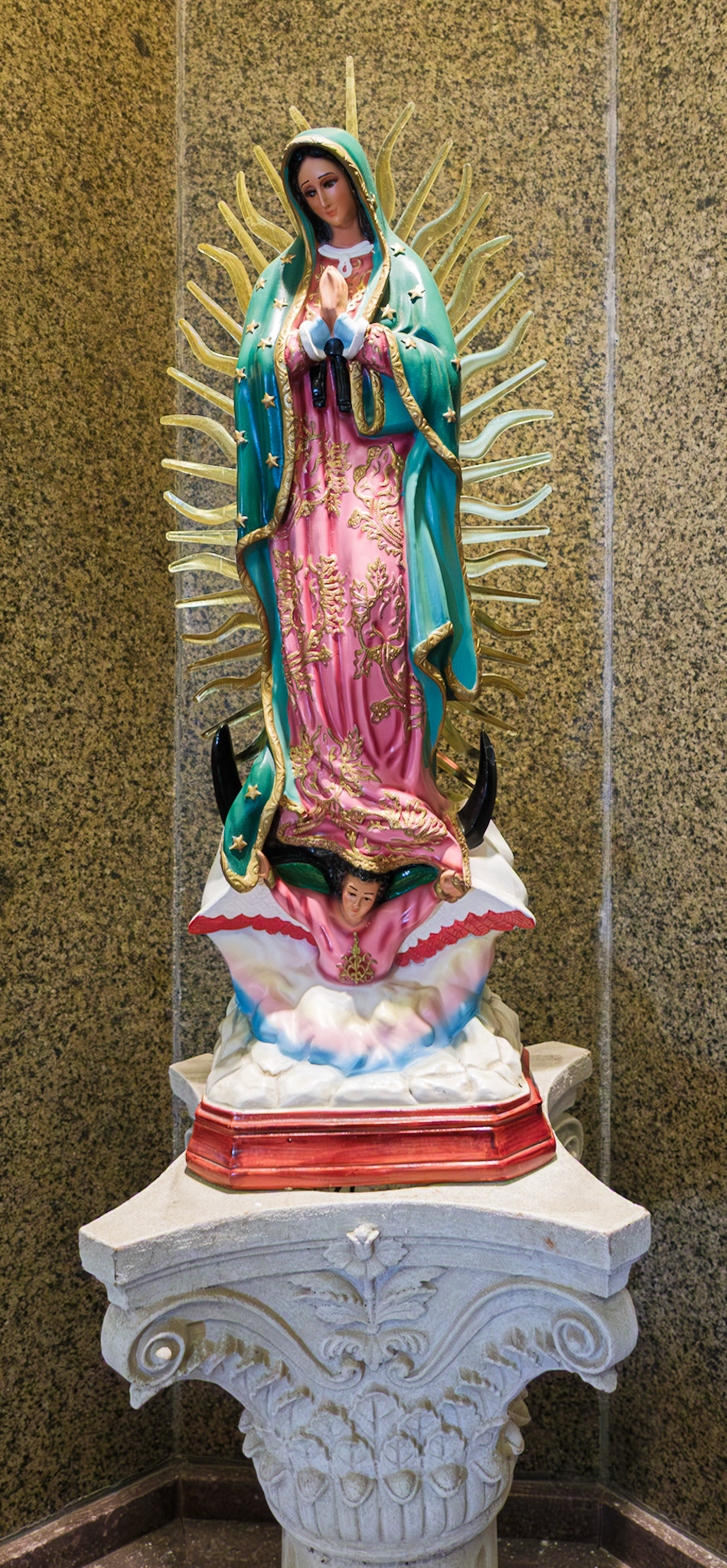 Virgin Mary at St Francis de Sales Church Philadelphia