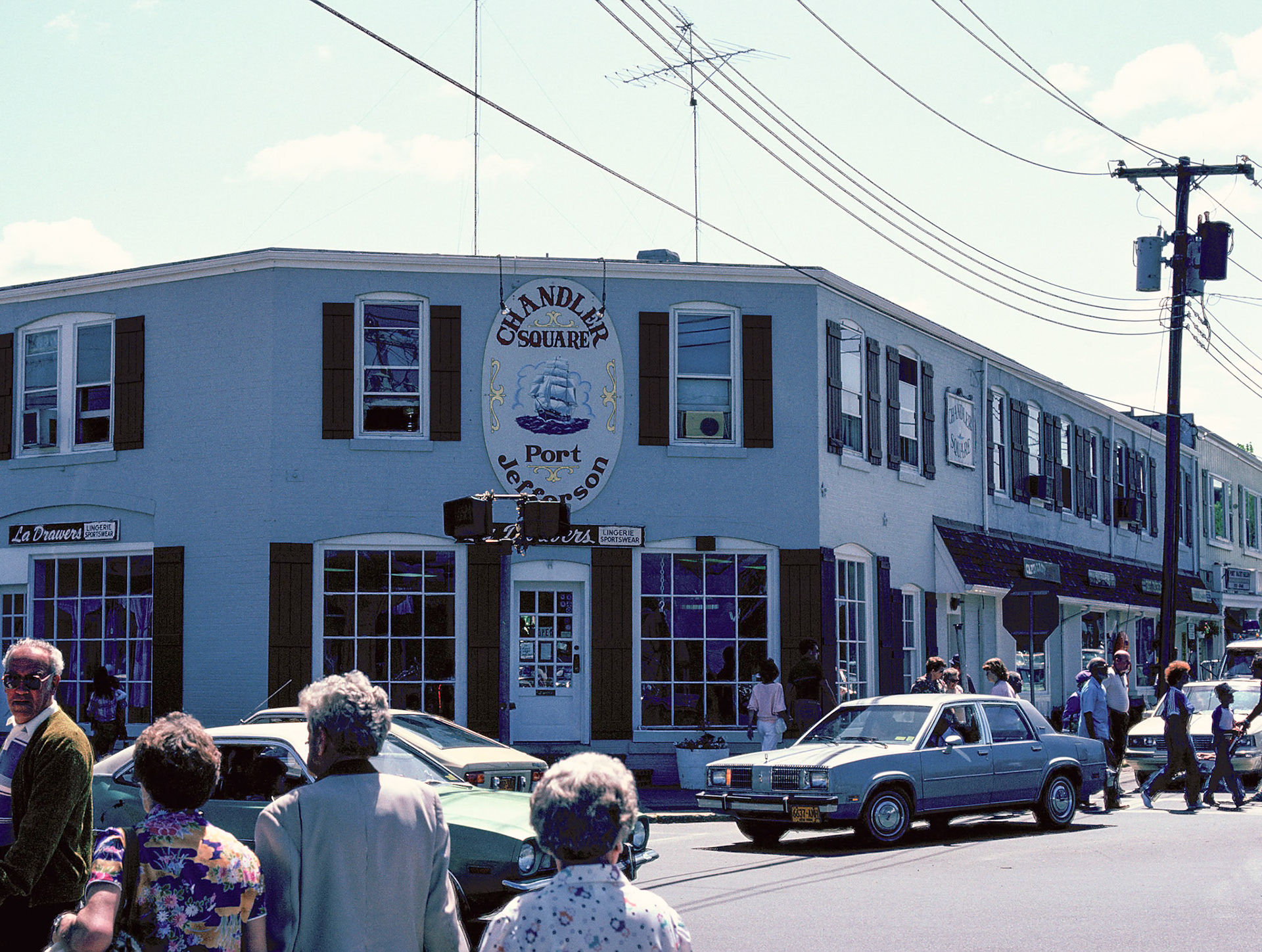Chandler Square in Port Jefferson 1983