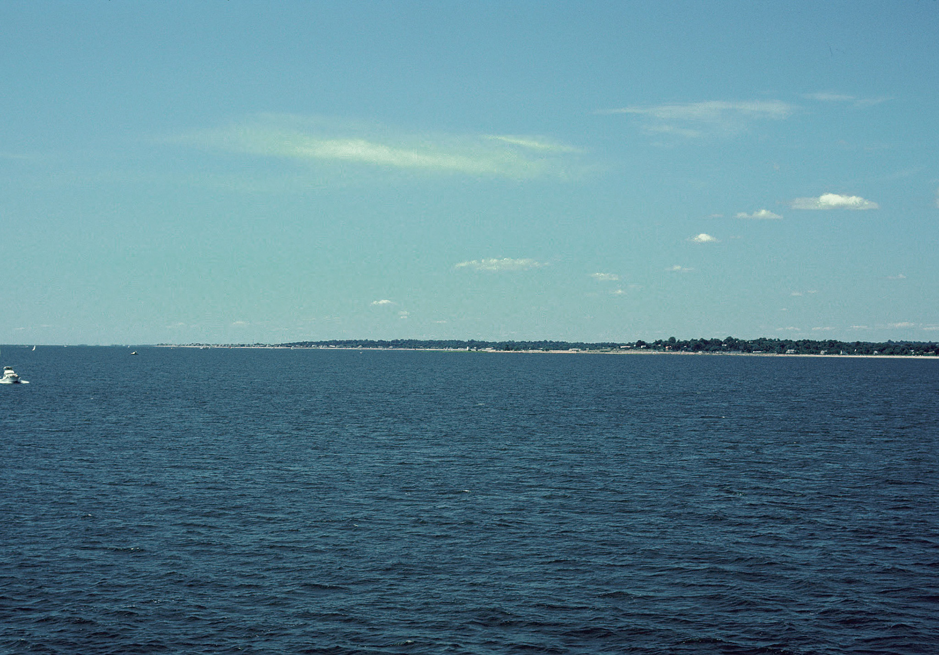 Approaching Port Jeferson from Ferry 1983