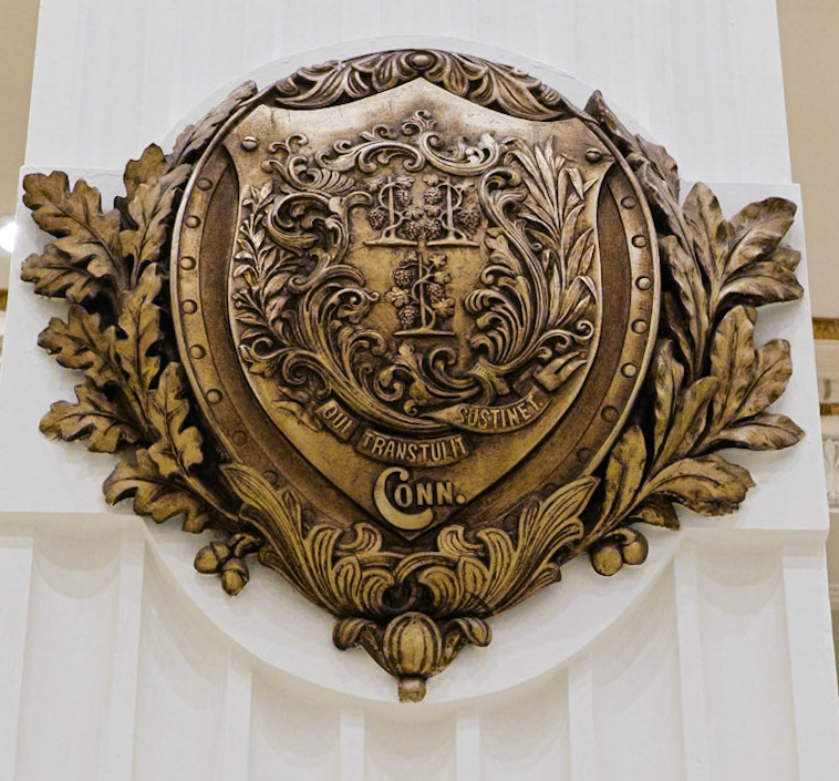 Connecticut Plaque at Wanamaker