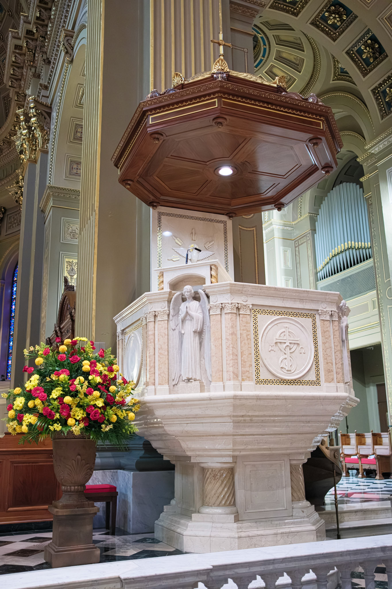 Pulpit of Cathedral of SS Peter and Paul