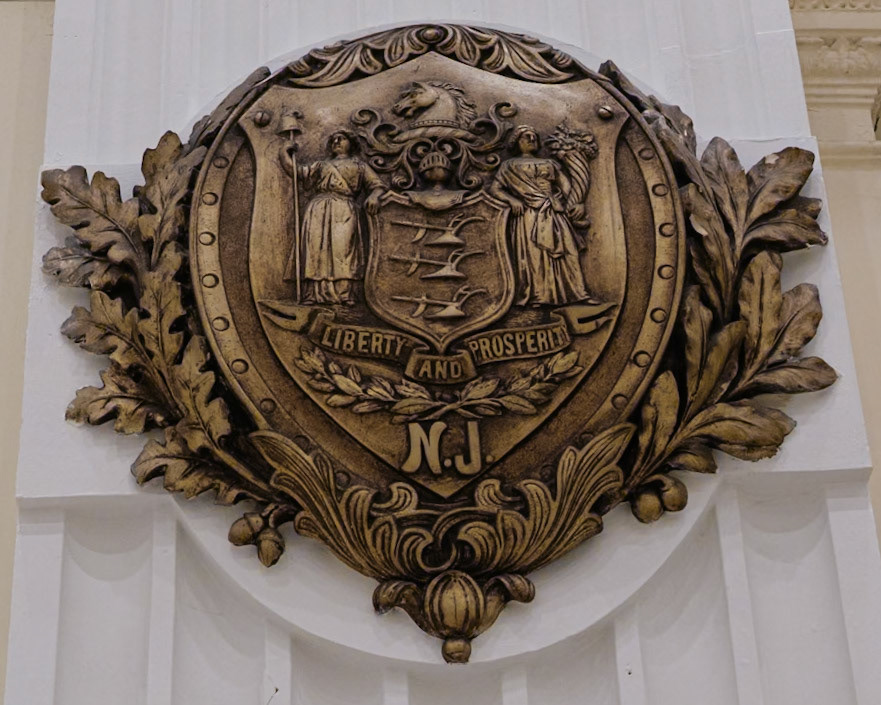 New Jersey Plaque at Wanamaker
