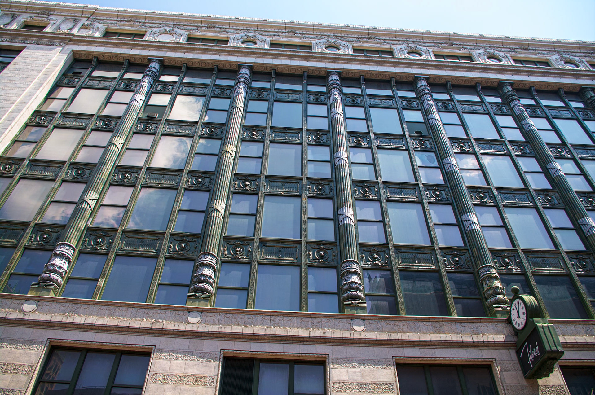Old Filene's Building Boston July 2012