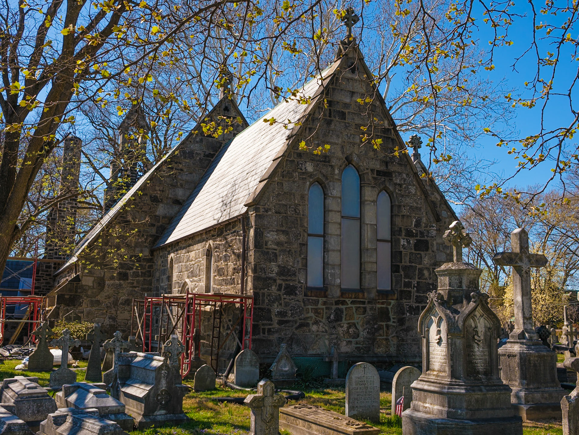 St James the Less East Elevation