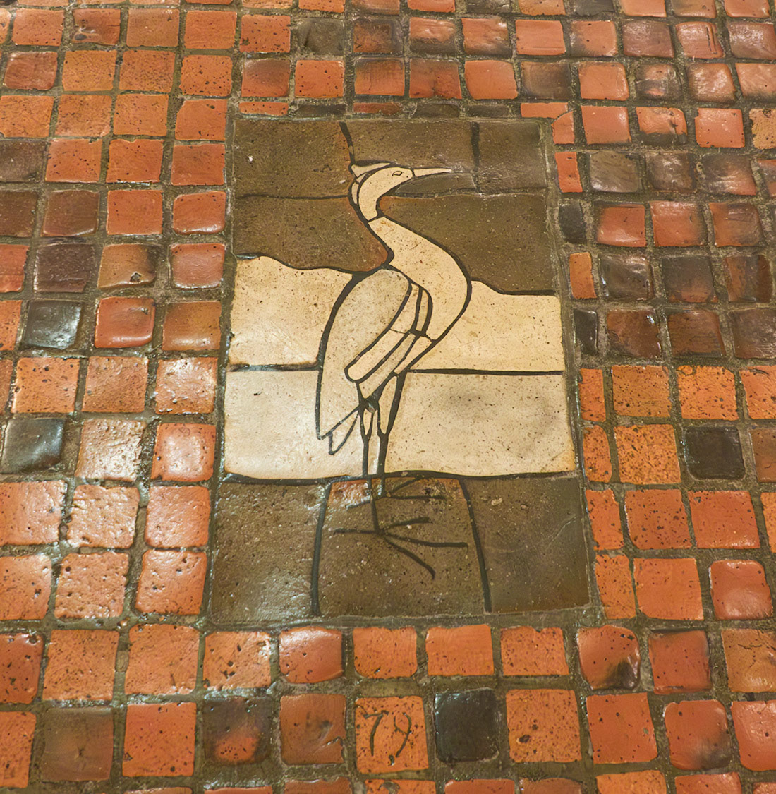 Bird Moravian Tilework at Capitol