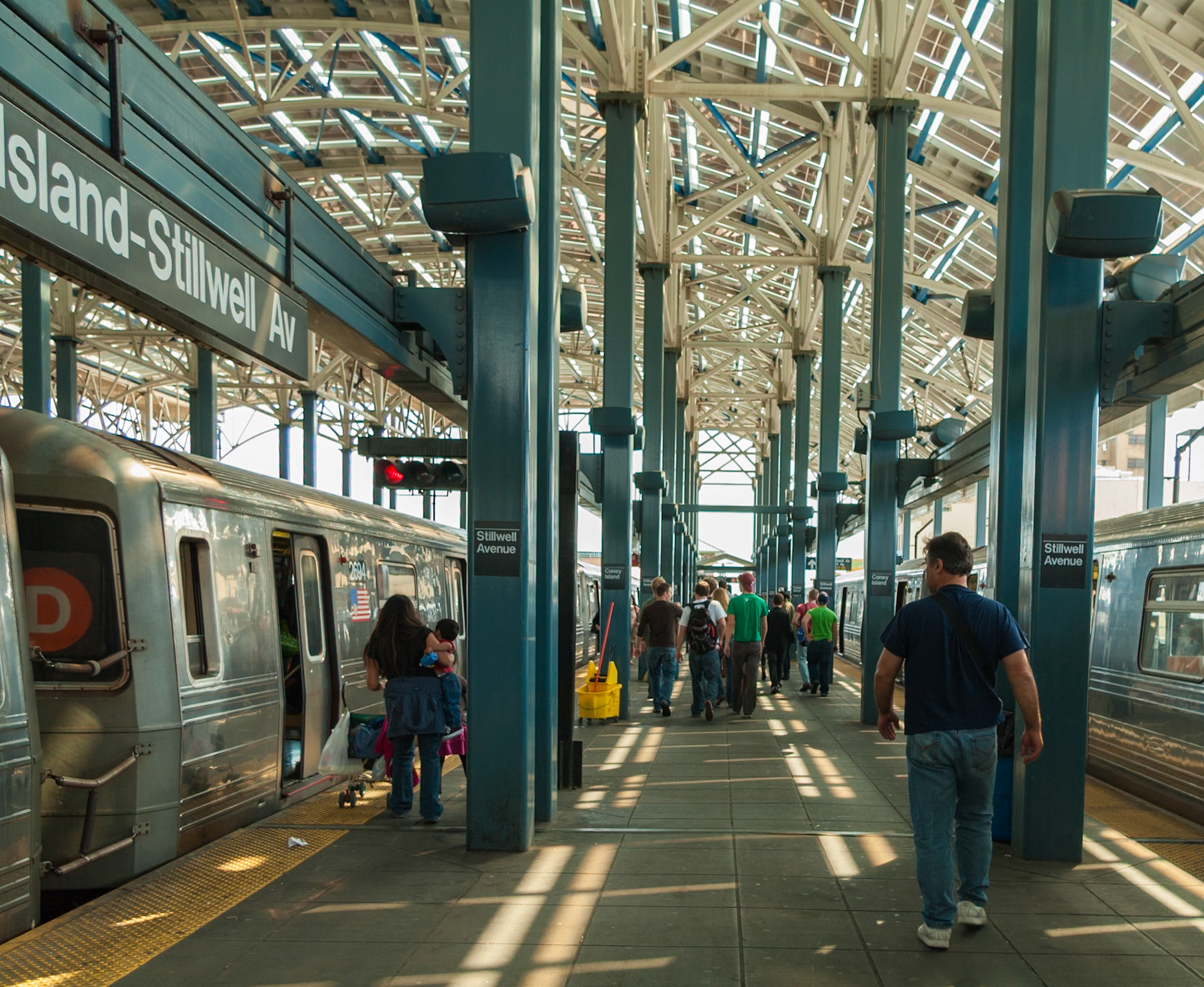 Stillwell Avenue Station at Coney Isoand