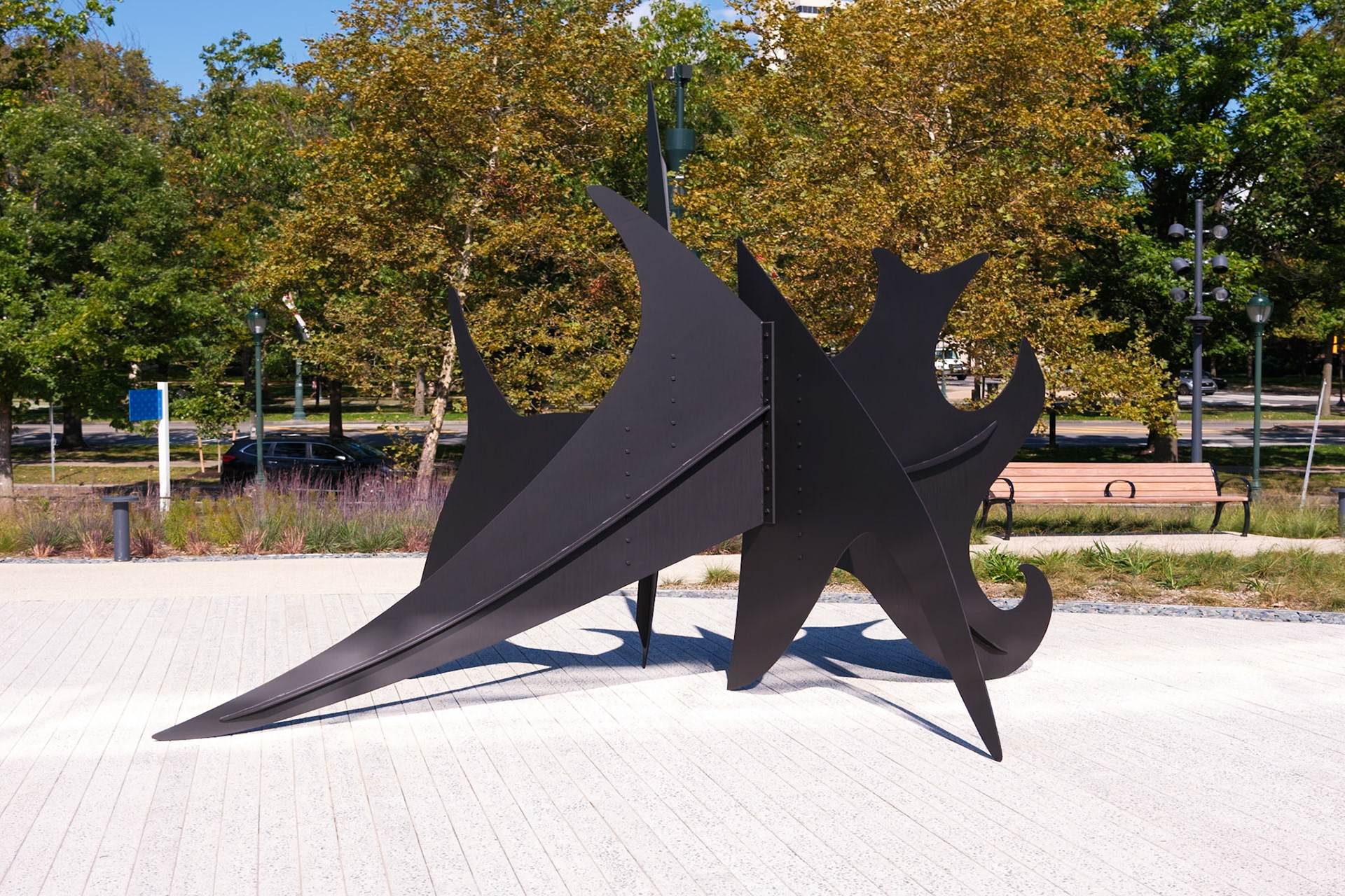 Flying Squirrel Sculpture close up