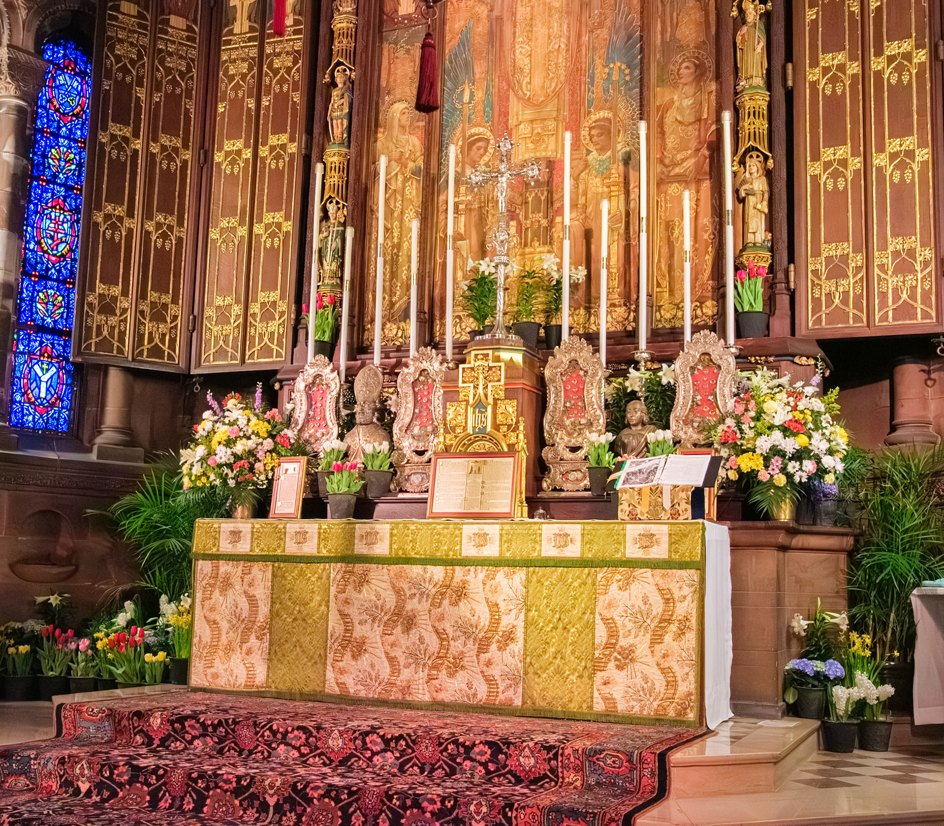 High Altar on Easter Day 2026