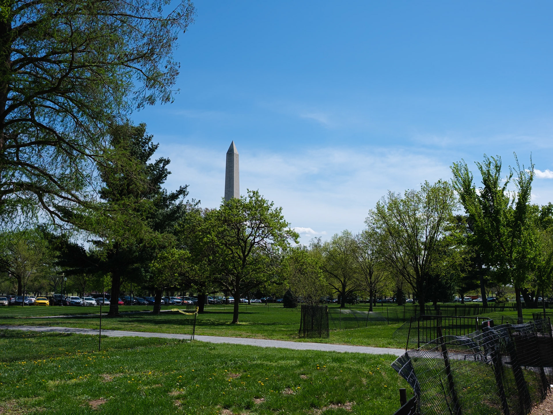 Washington Monument From 17th St