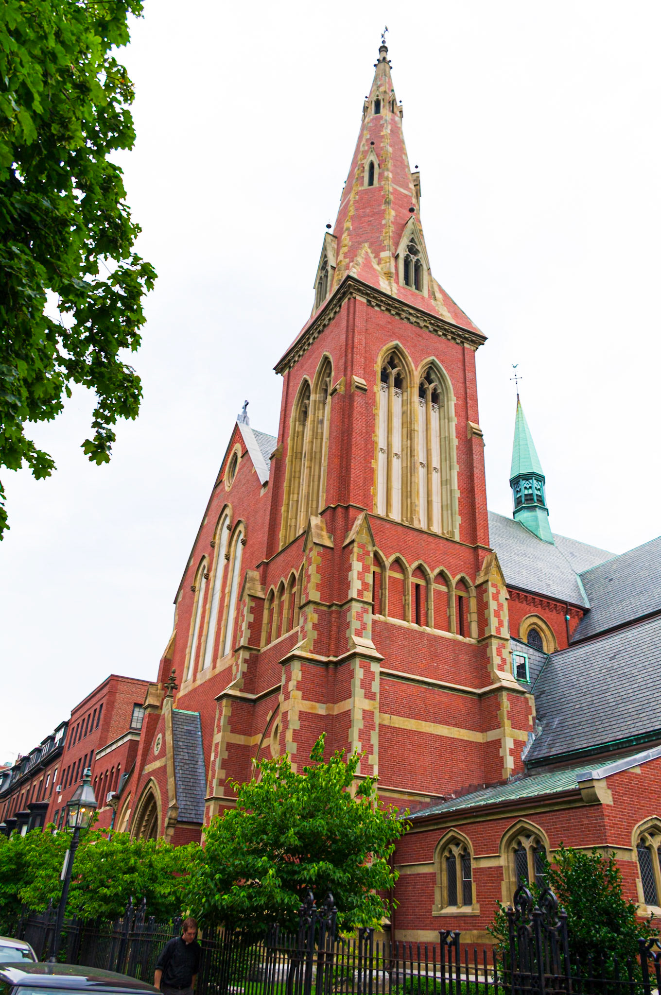 Steeple of Church of the Advent Boston July 2012