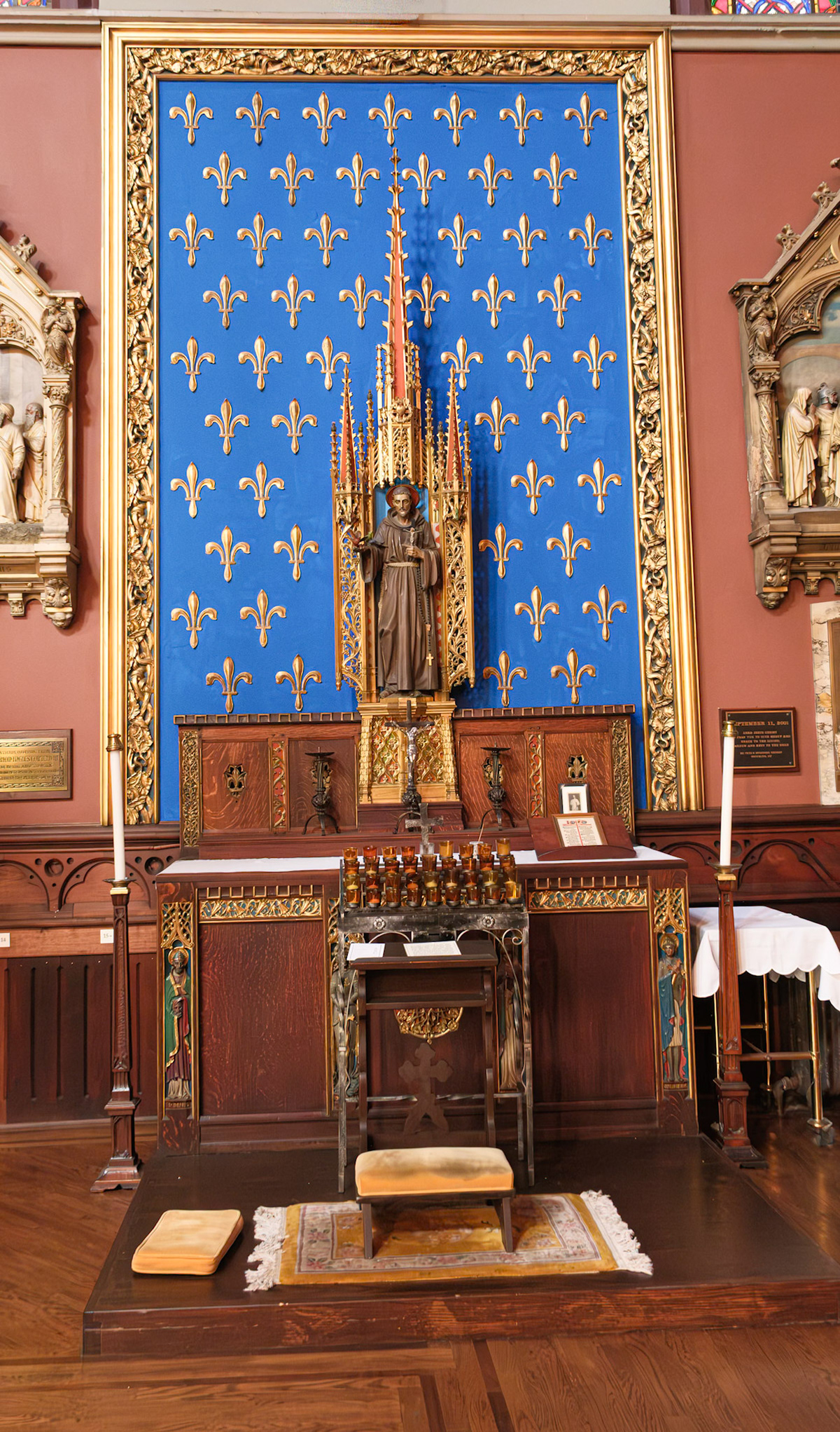 St Francis Altar at St Paul Church Brooklyn