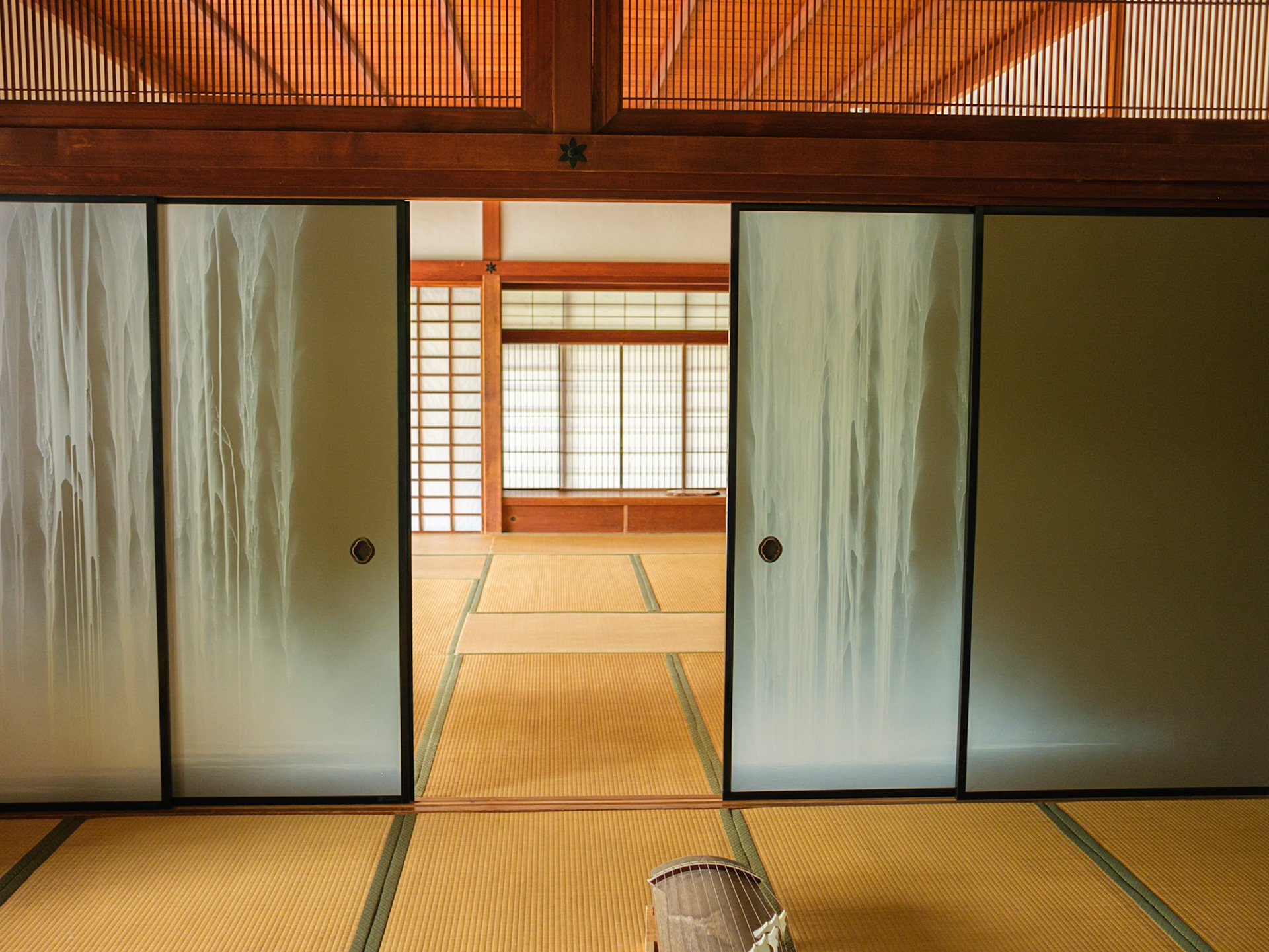 Reception Area of Japanese House