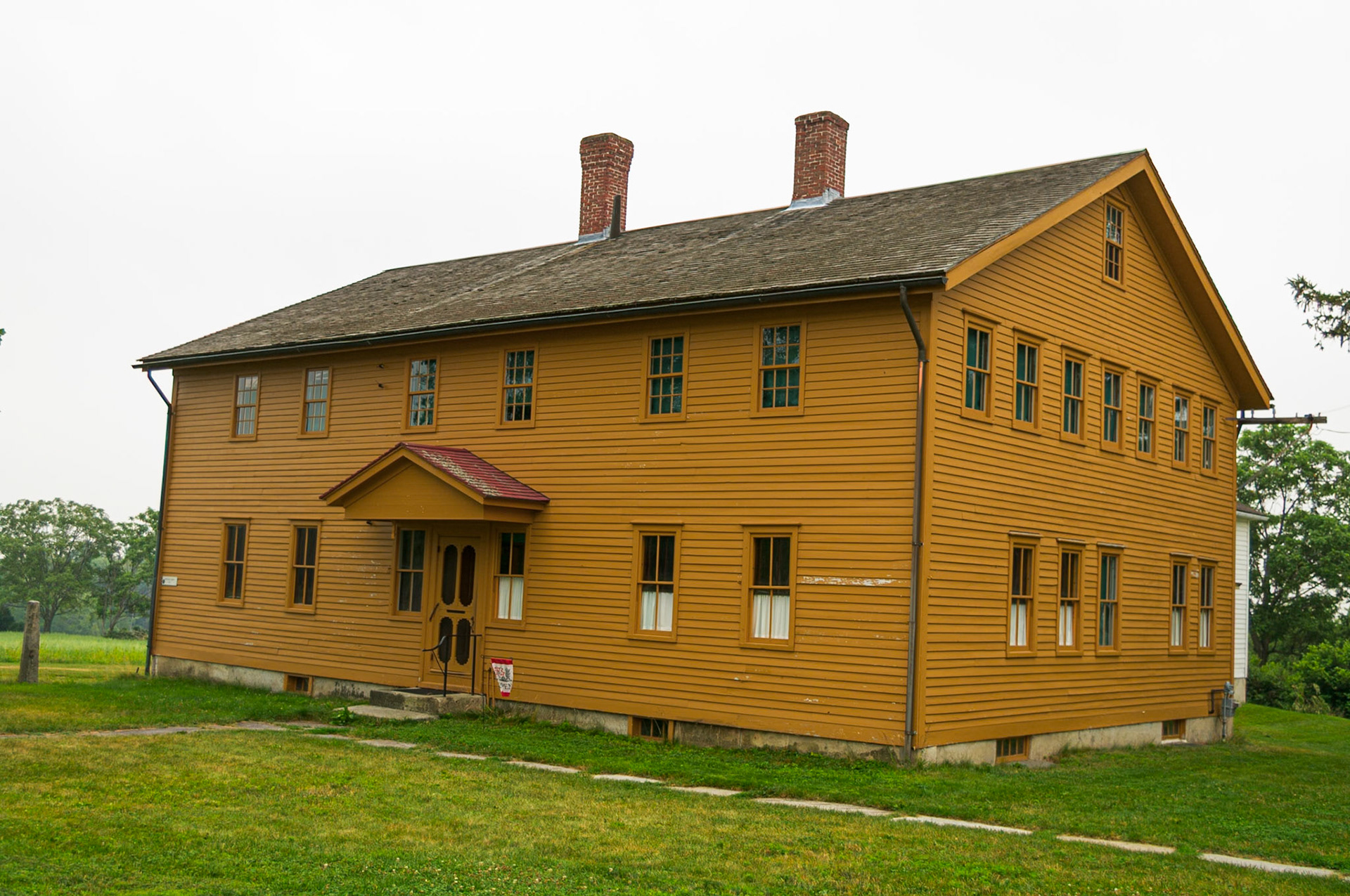 Large Honey Colored Canterbury Shaker House