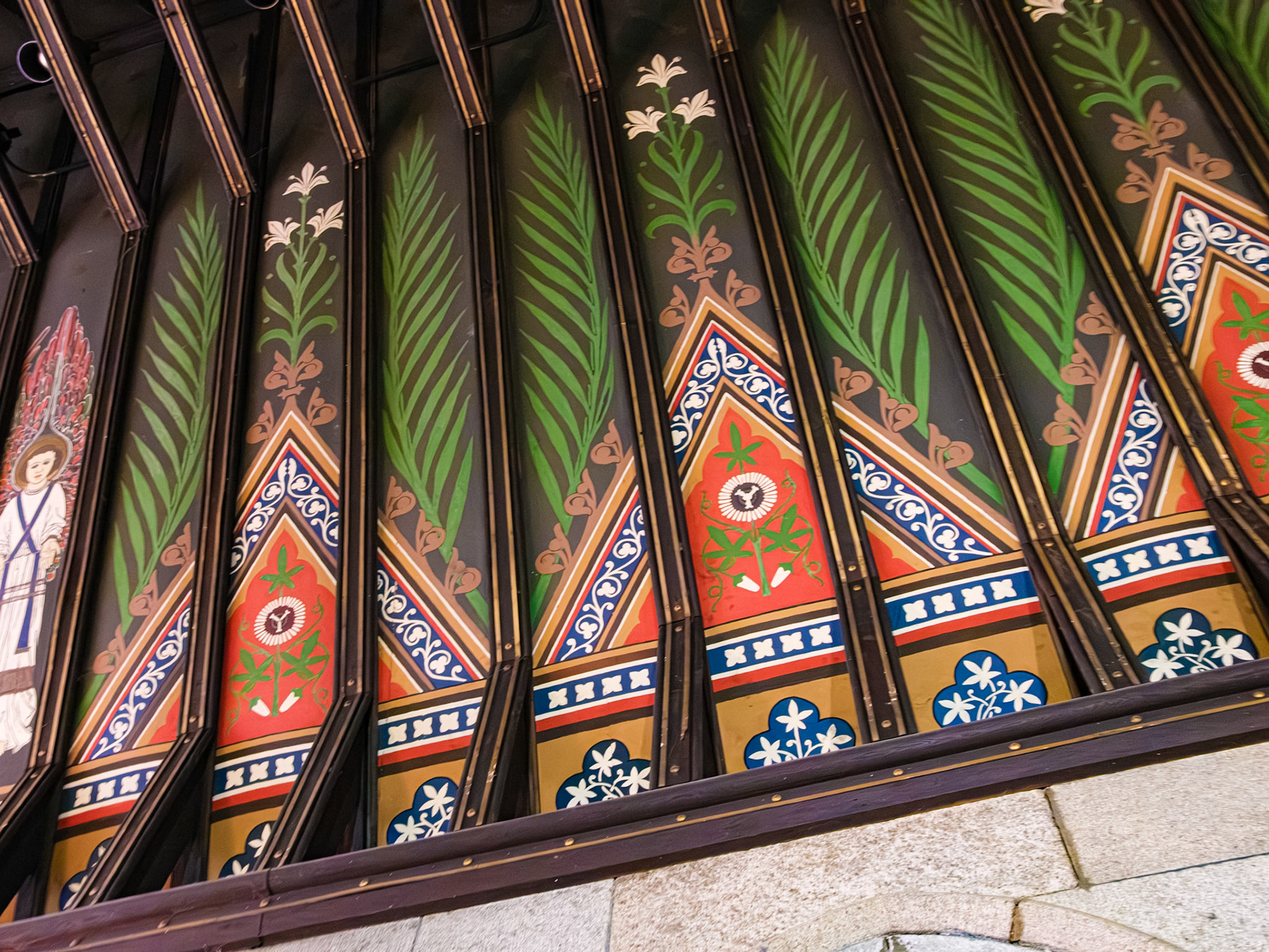 Partial View of Ceiling at St James the Less