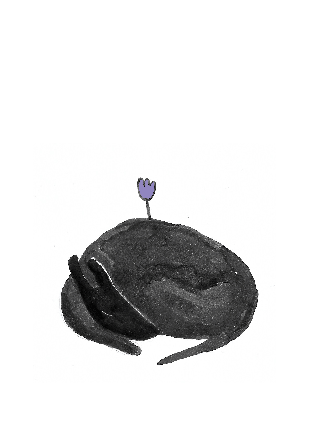 Promotional animation, used for an AR filter on the platform Artivive.