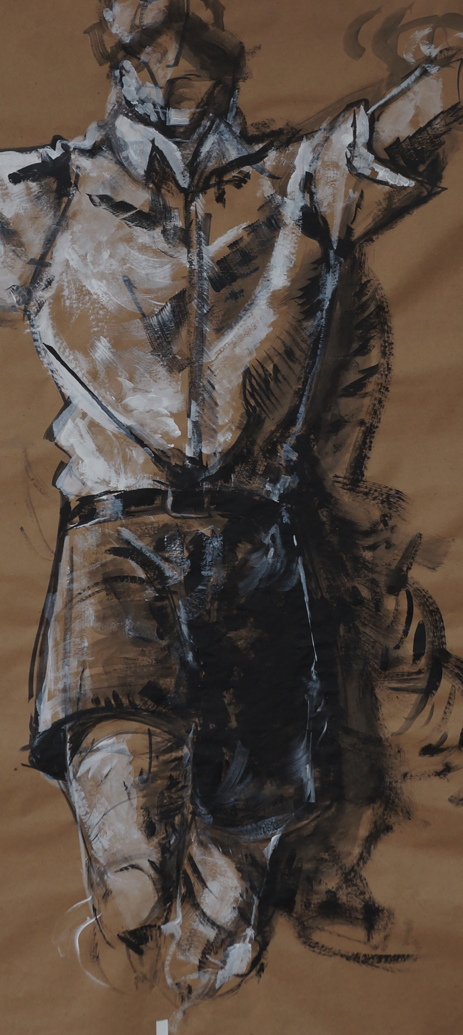 Stretch, 2018, oil on canvas