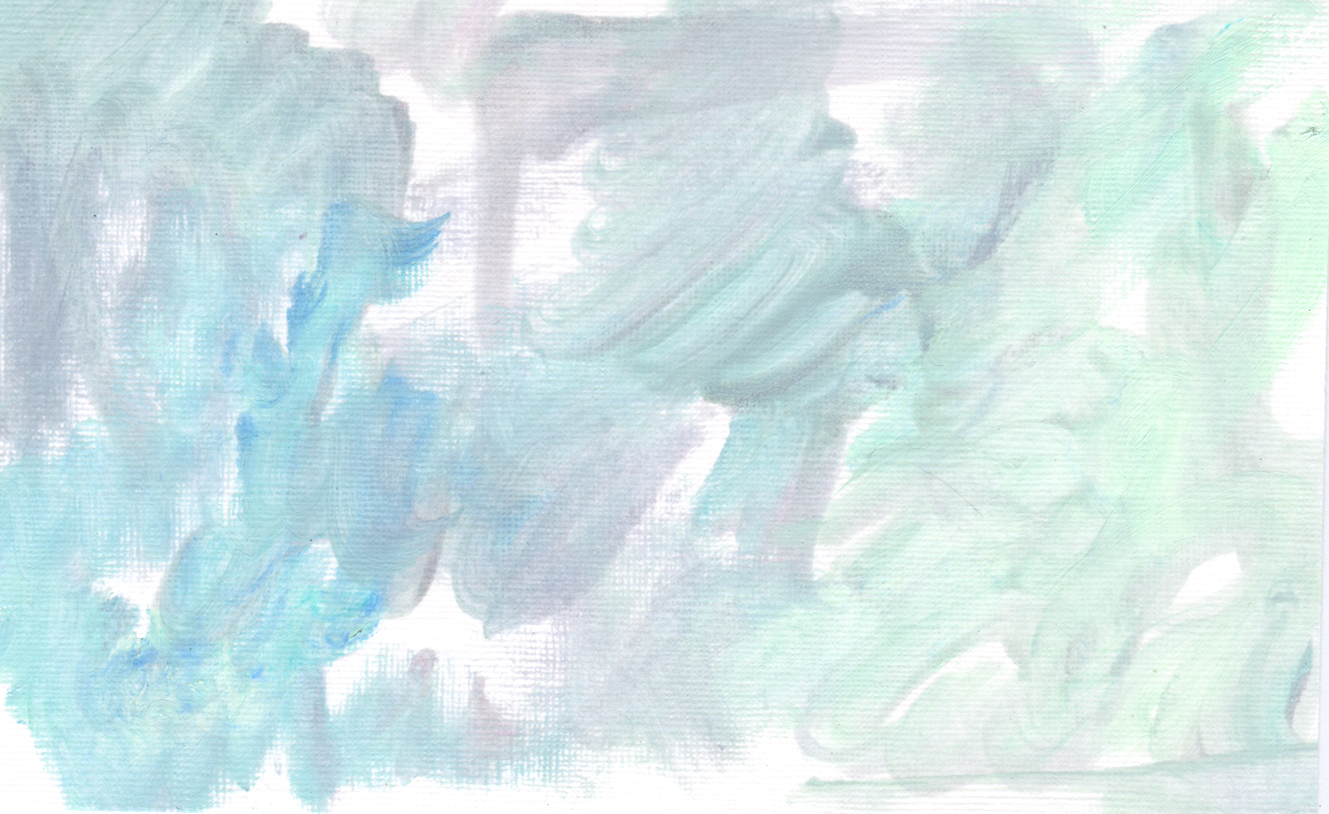 Do you like the colors of the sky? oil on paper