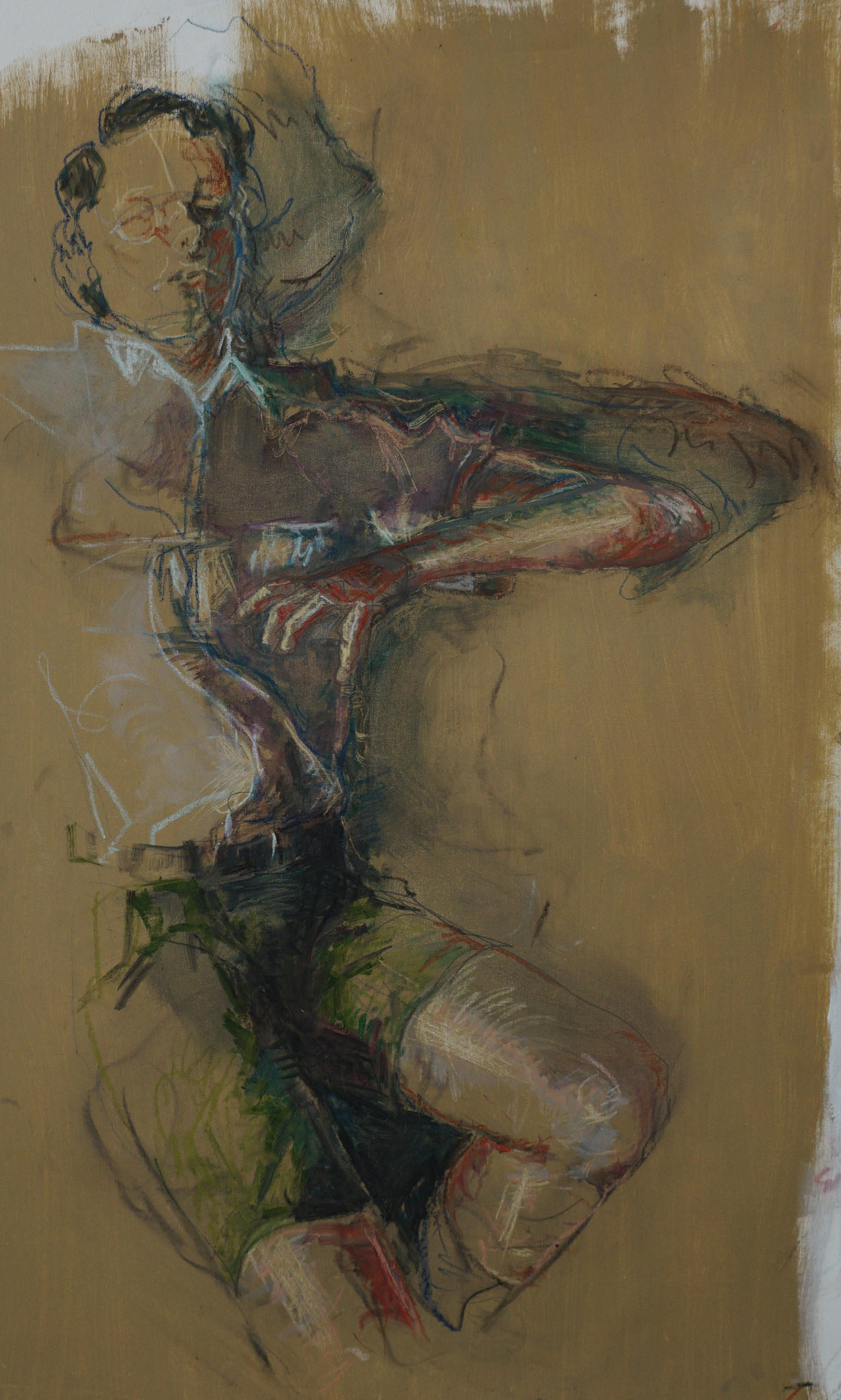 Pull, 2018, oil on canvas