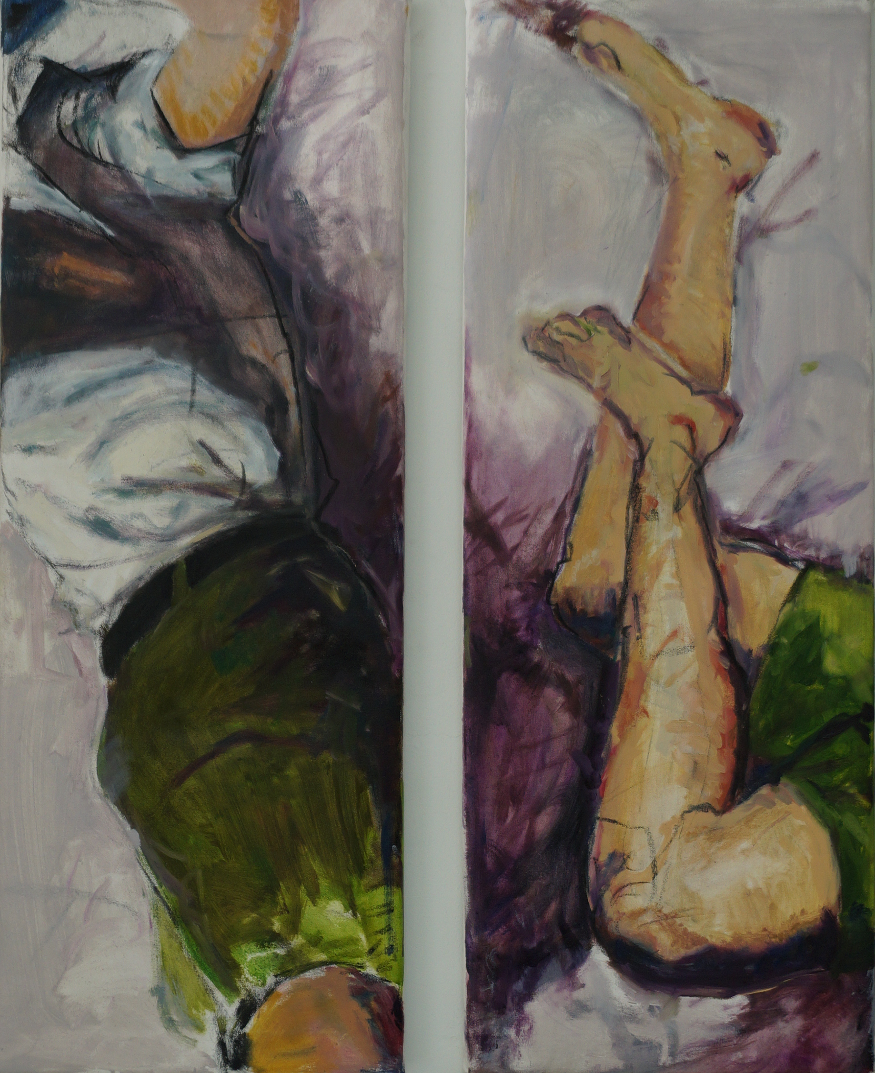 Lunge, 2018, oil on canvas