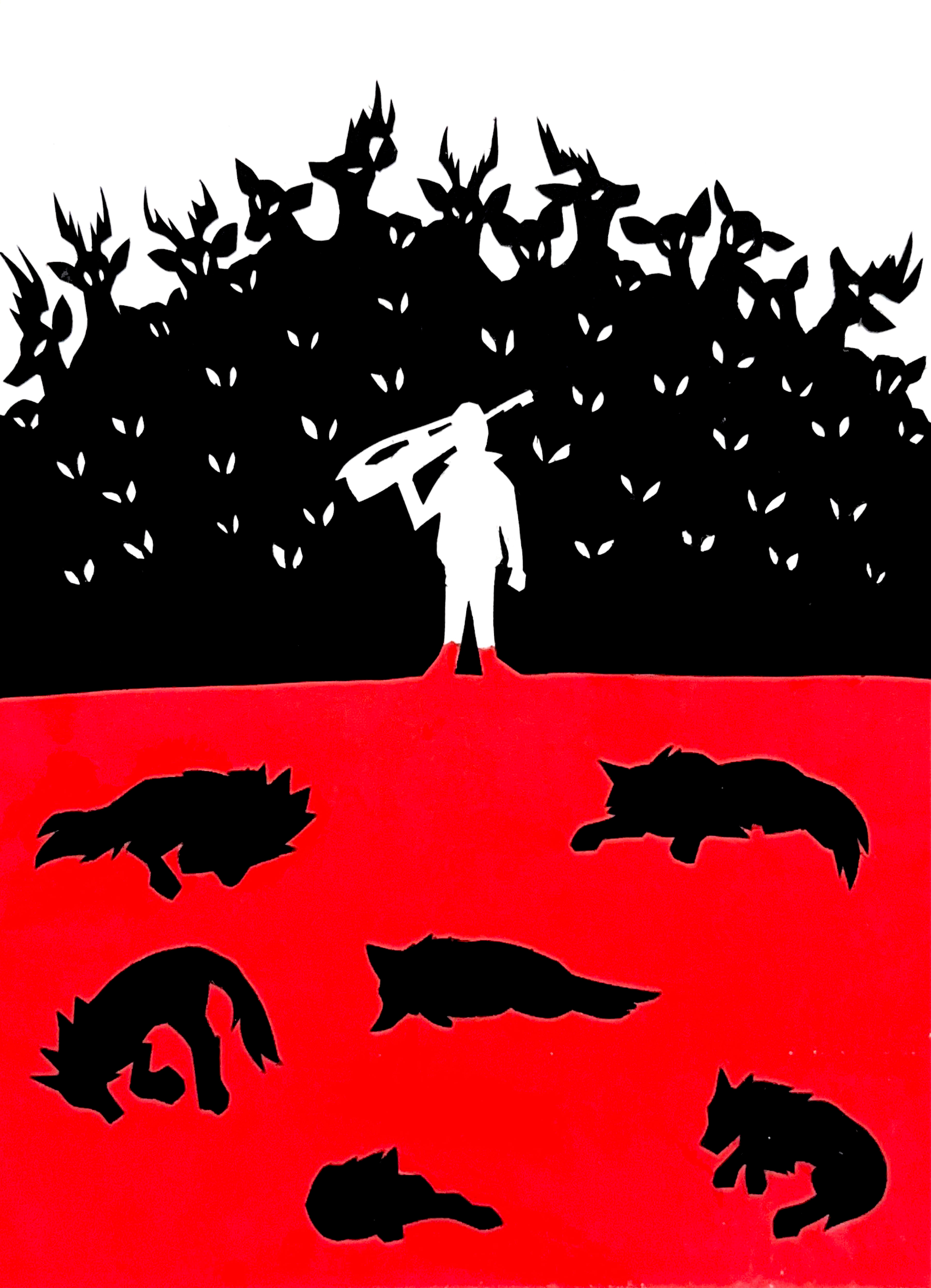 Shape Project, Cardstock on Bristol