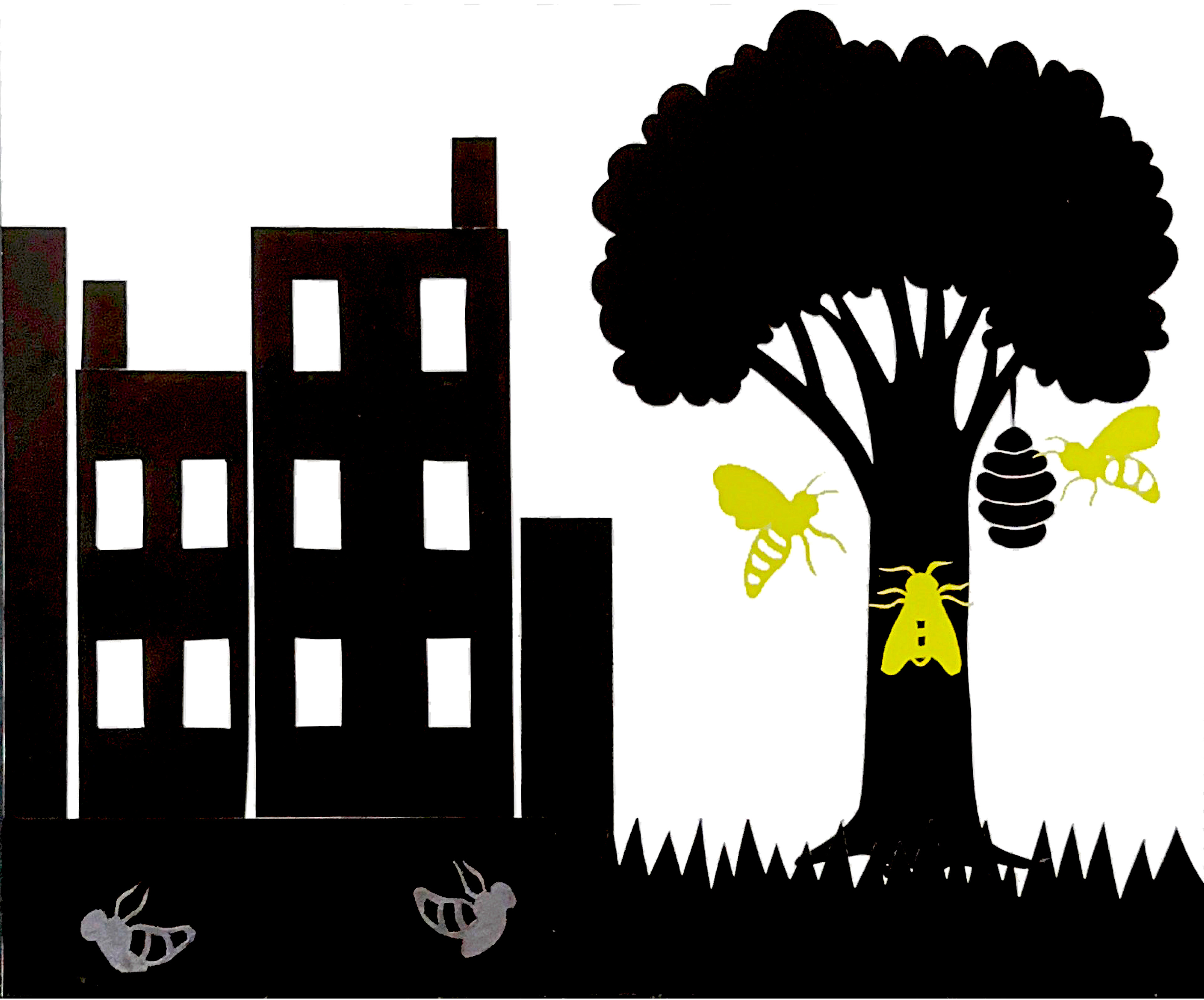 Shape Project, Cardstock on Bristol