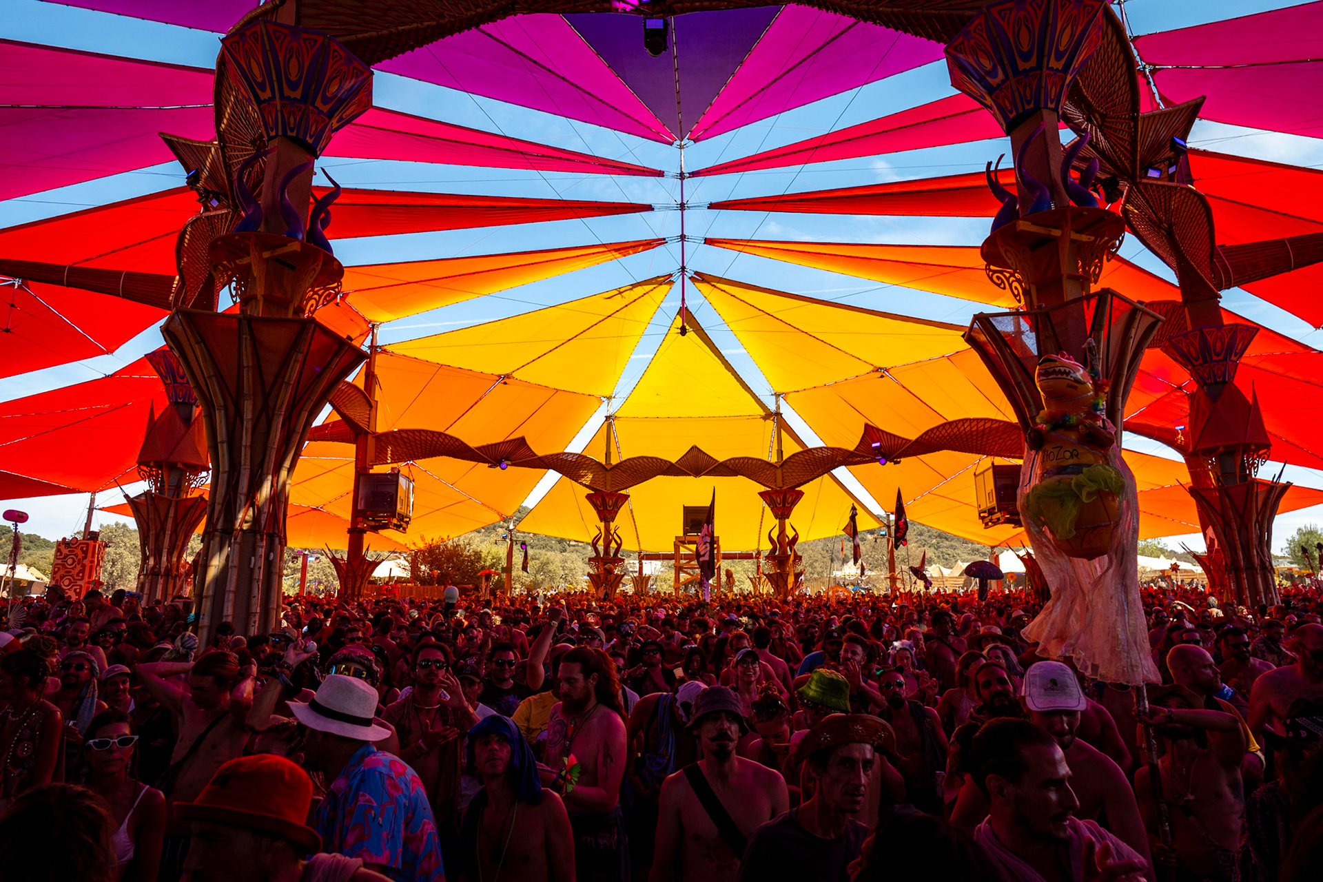 Under a Kaleidoscope Sky