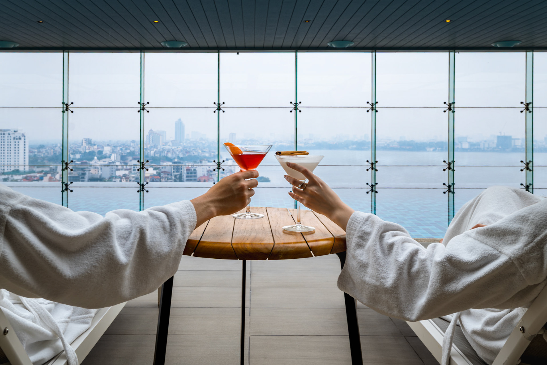 A Toast Above the City