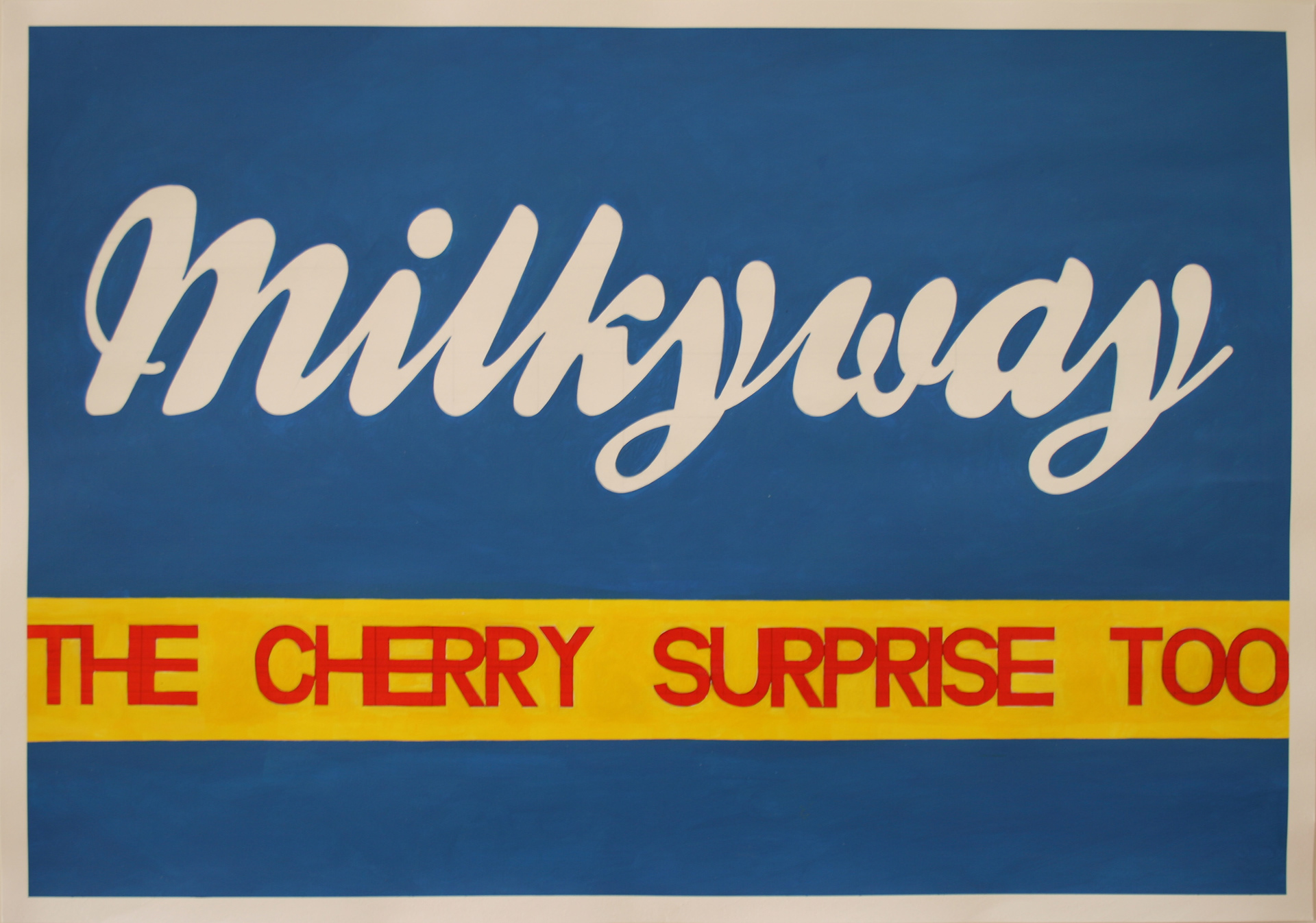 Milkyway, Acrylic on Paper, 100cm x 70cm