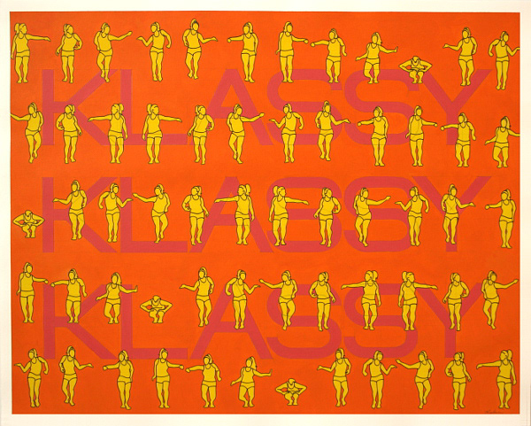 Klassy, Acrylic on Cotton Rag, 50cm x 40cm (Sold)