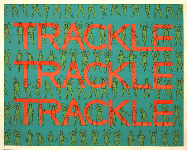 Trackle, Acrylic on Cotton Rag, 50cm x 40cm