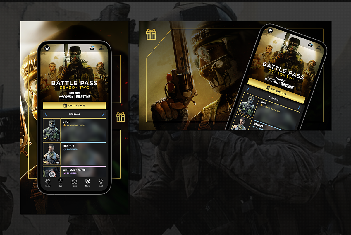 Alex BenBassat UX Designer Call of Duty Companion App