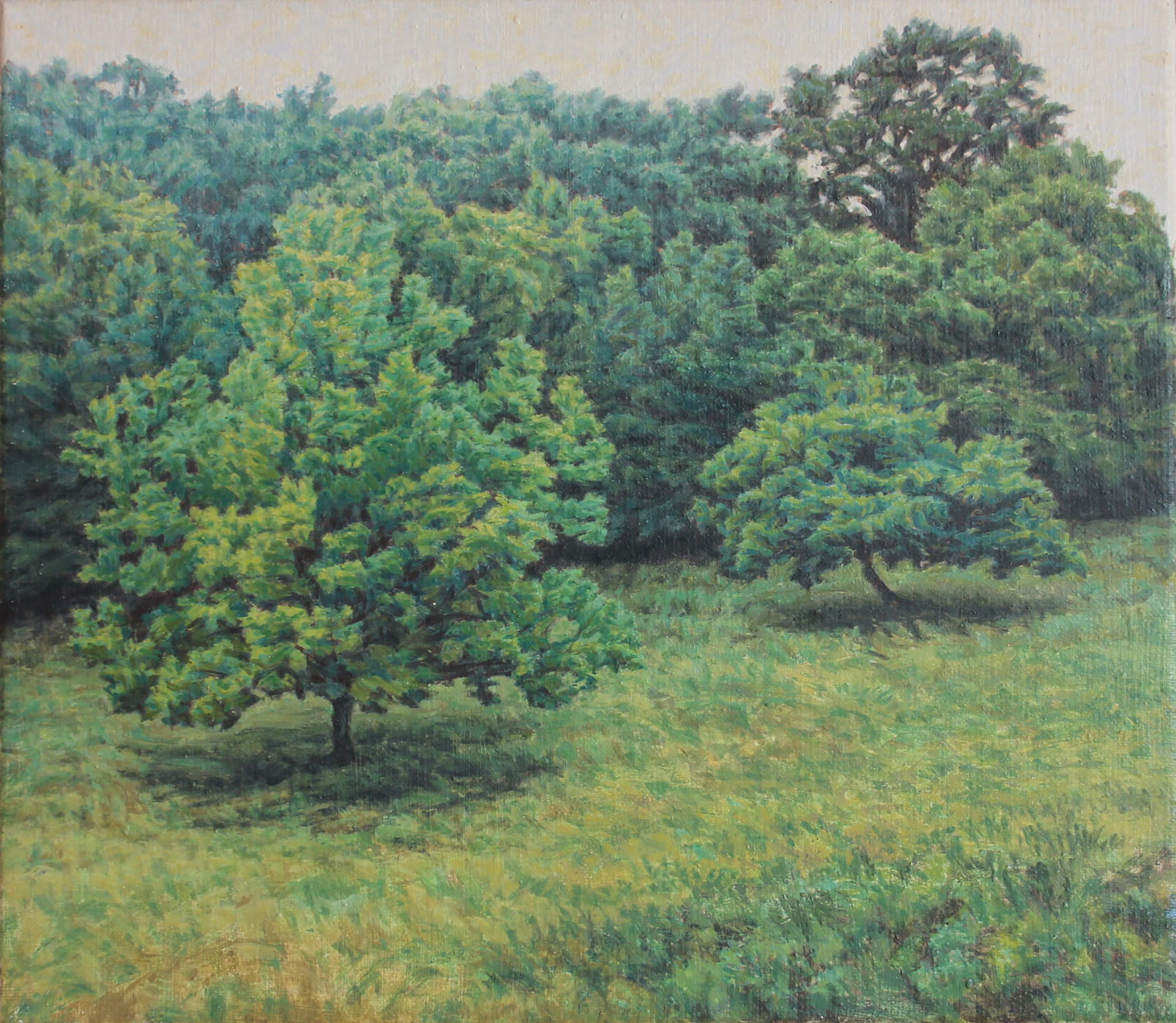 Öl Tempera auf Leinwand 2006, 45 x 40 cm