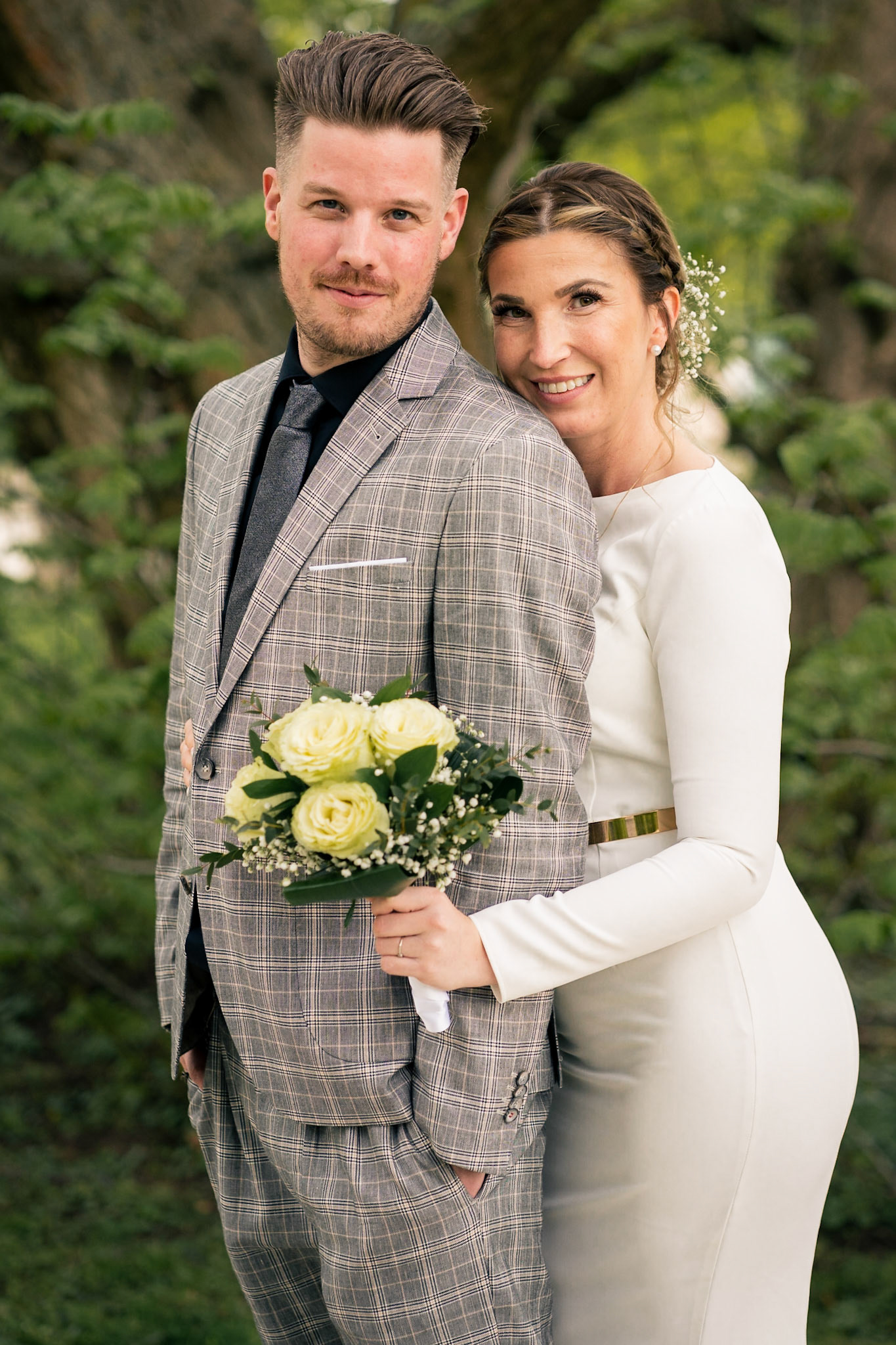 Hochzeitsfotografie Schulter