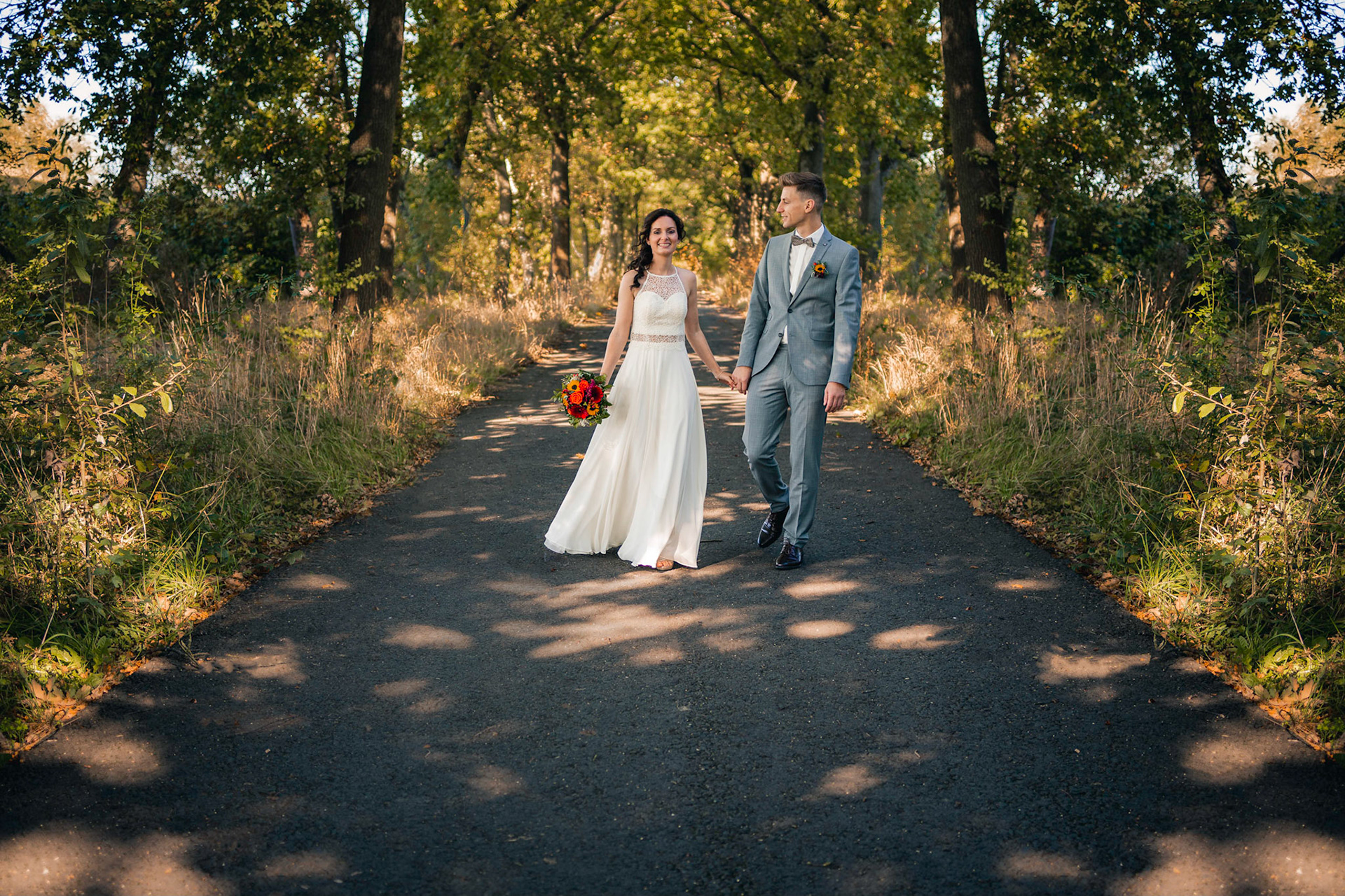 Hochzeitsfotografie Weg