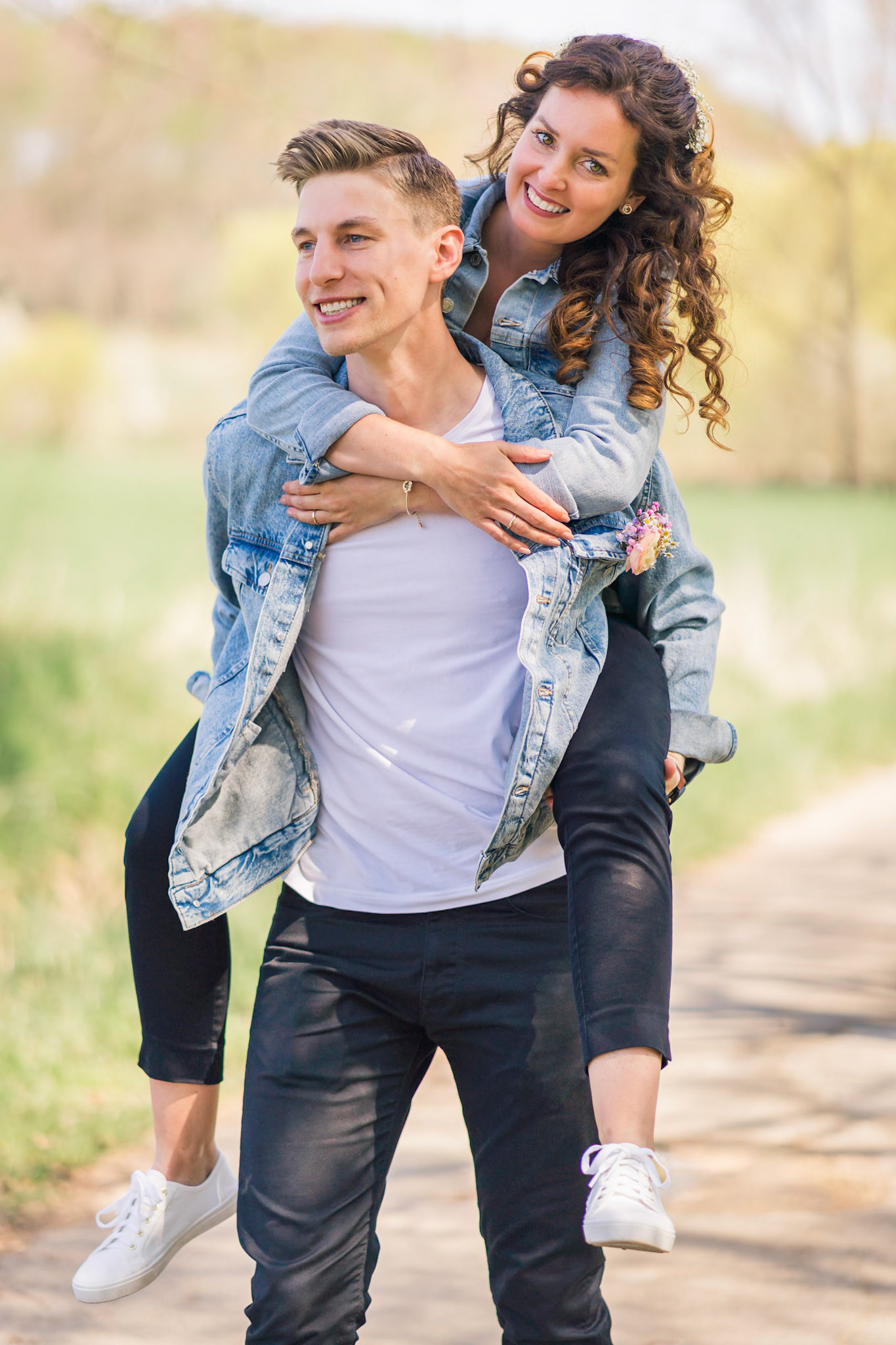 Hochzeitsfotografie Huckepack